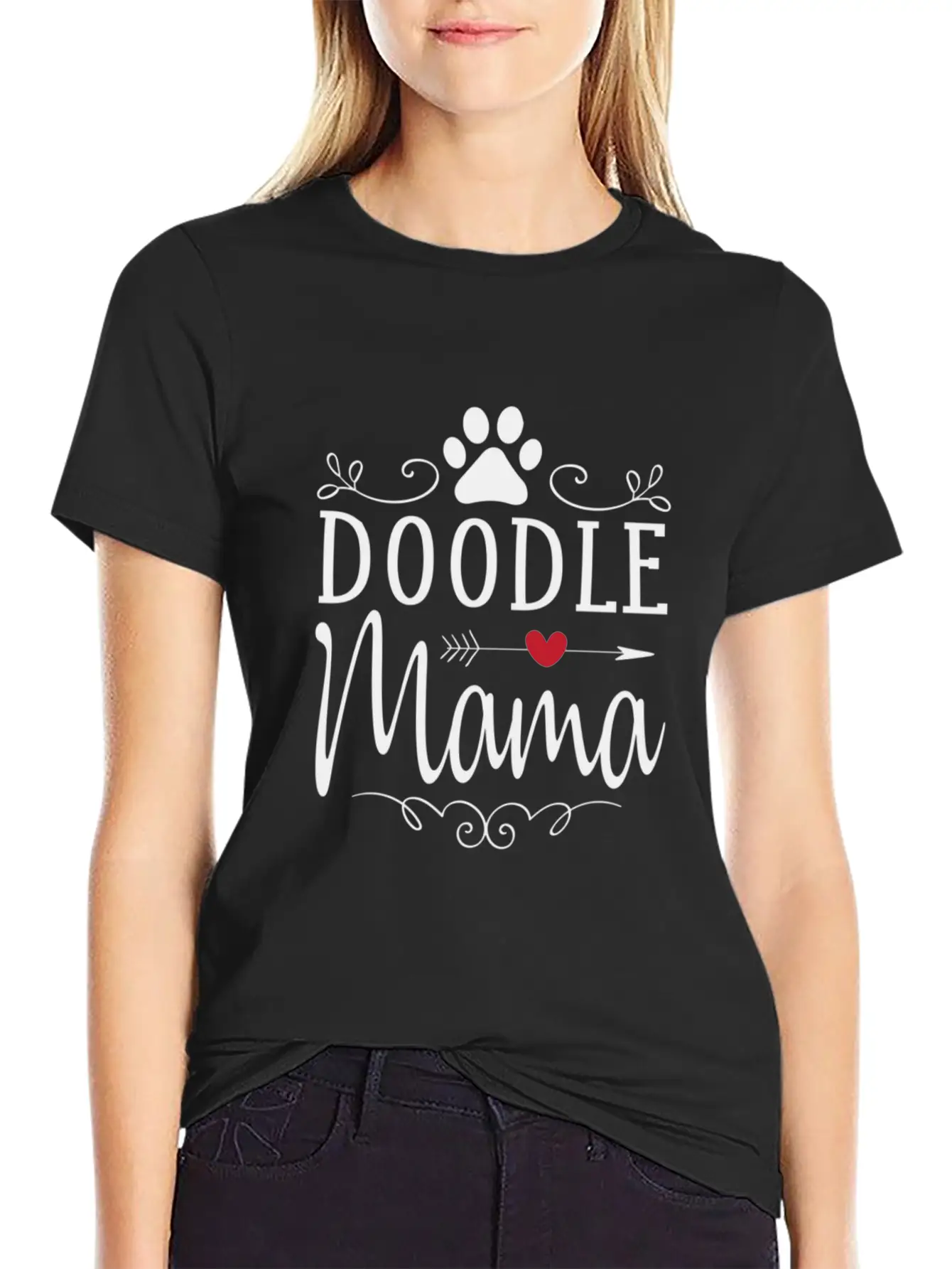 Doodle Mama Doodle Comfortable Minimalist Graphic Tee – Summer Style Essential