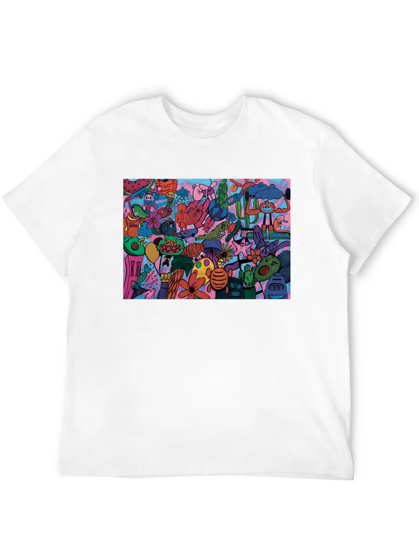 Doodles Essential Unisex Summer Tee – Soft Cotton Casual Fit