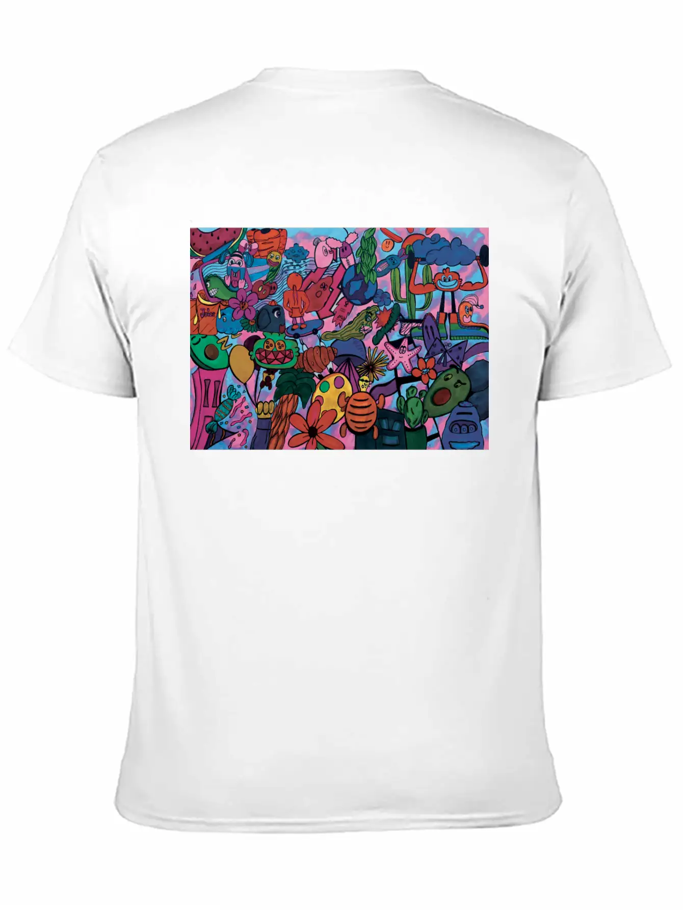 Doodles Essential Unisex Summer Tee – Soft Cotton Casual Fit