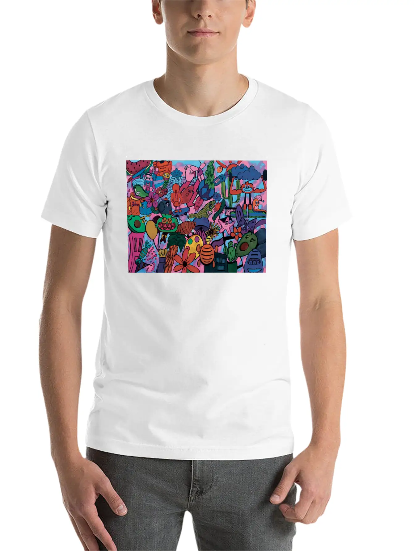 Doodles Essential Unisex Summer Tee – Soft Cotton Casual Fit
