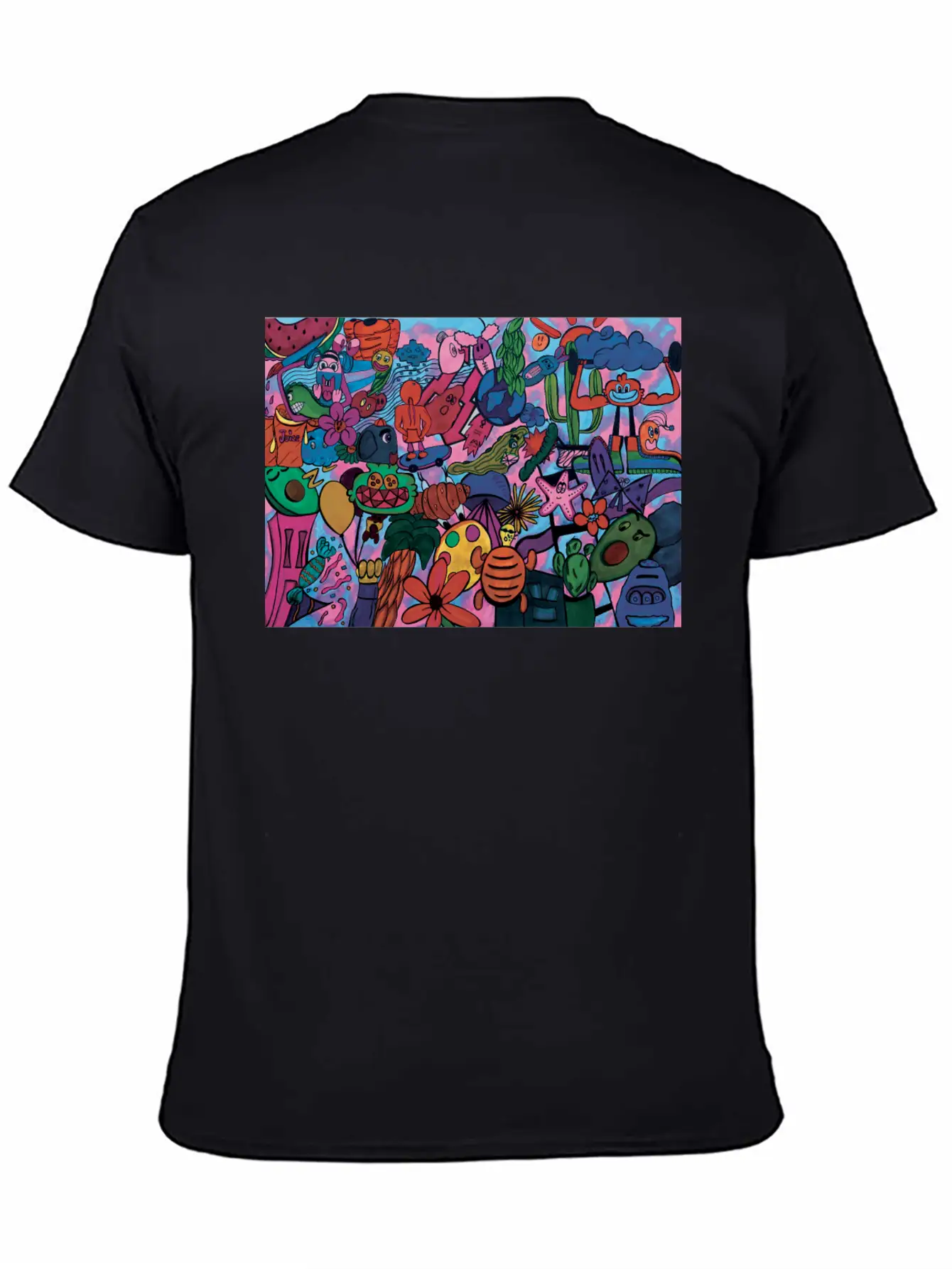 Doodles Essential Unisex Summer Tee – Soft Cotton Casual Fit