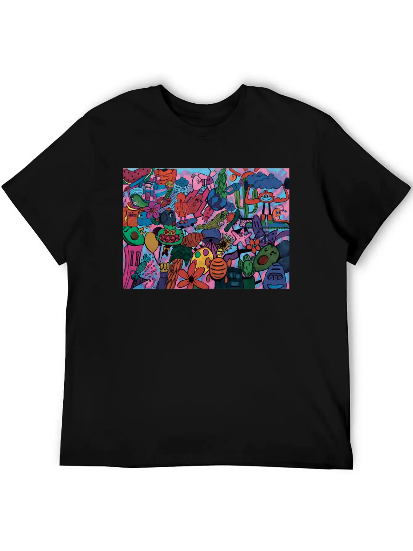 Doodles Essential Unisex Summer Tee – Soft Cotton Casual Fit