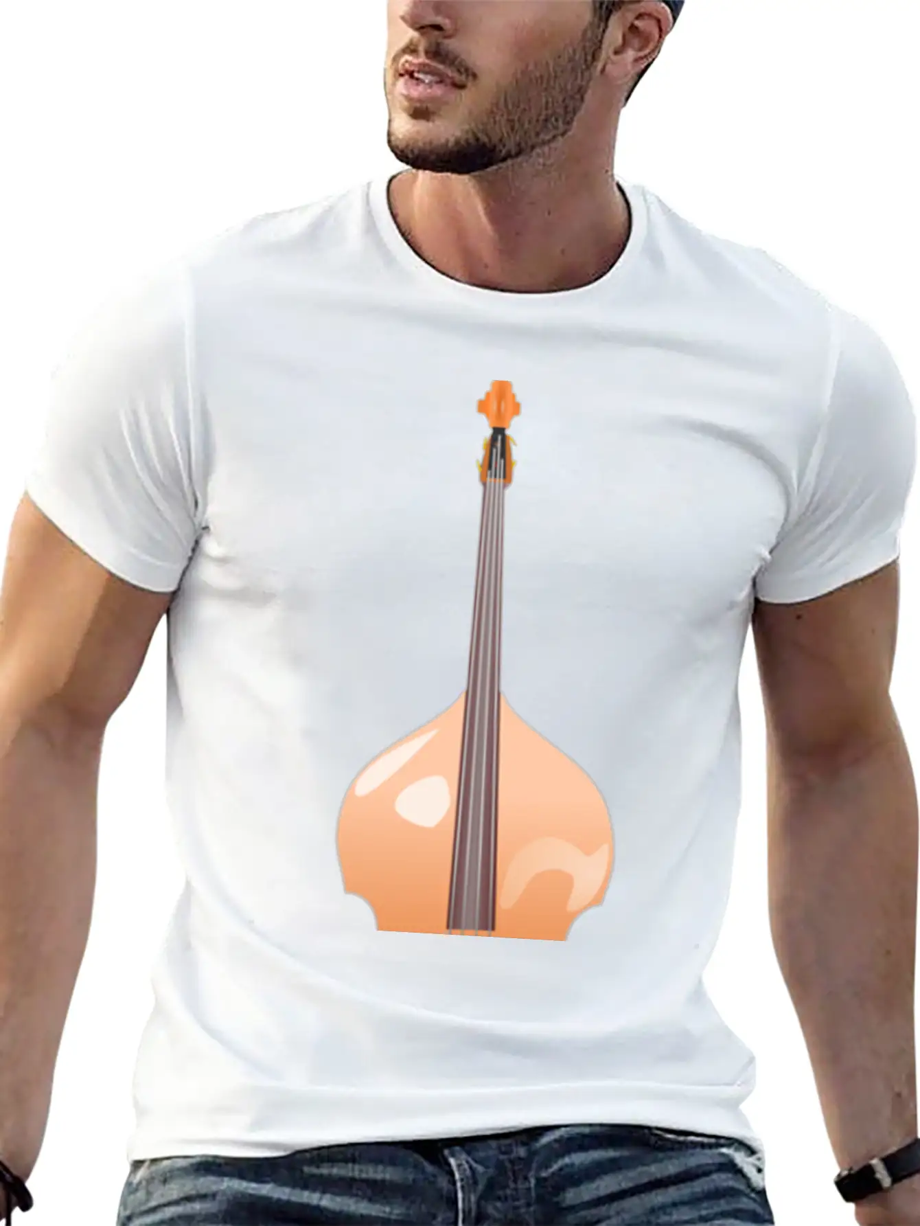 Double Bass Basic Graphic T-Shirt – Daily Comfort In Soft Cotton