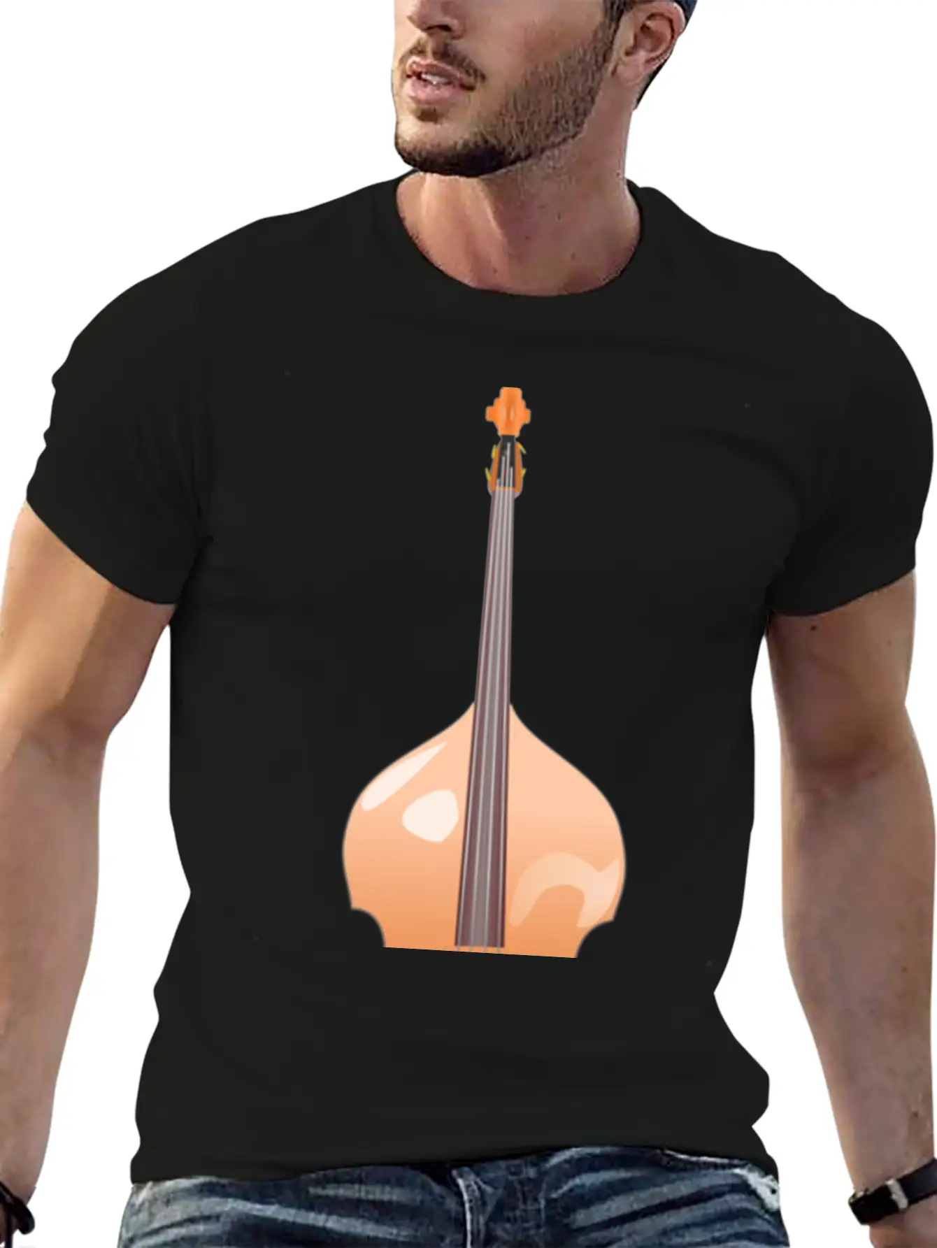 Double Bass Basic Graphic T-Shirt – Daily Comfort In Soft Cotton