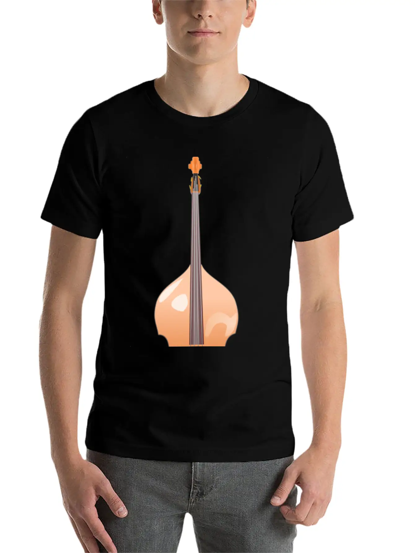 Double Bass Basic Graphic T-Shirt – Daily Comfort In Soft Cotton