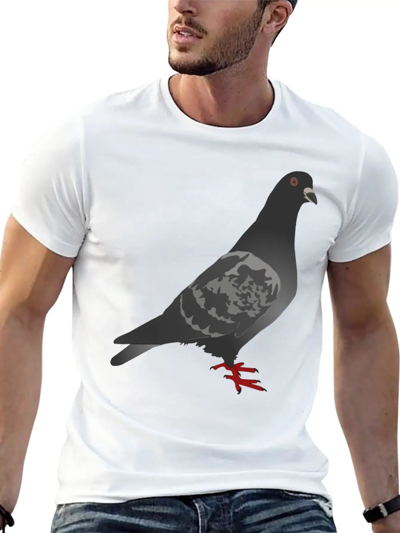 Dove142 Timeless Short Sleeve Tee – Comfy And Minimalist Design