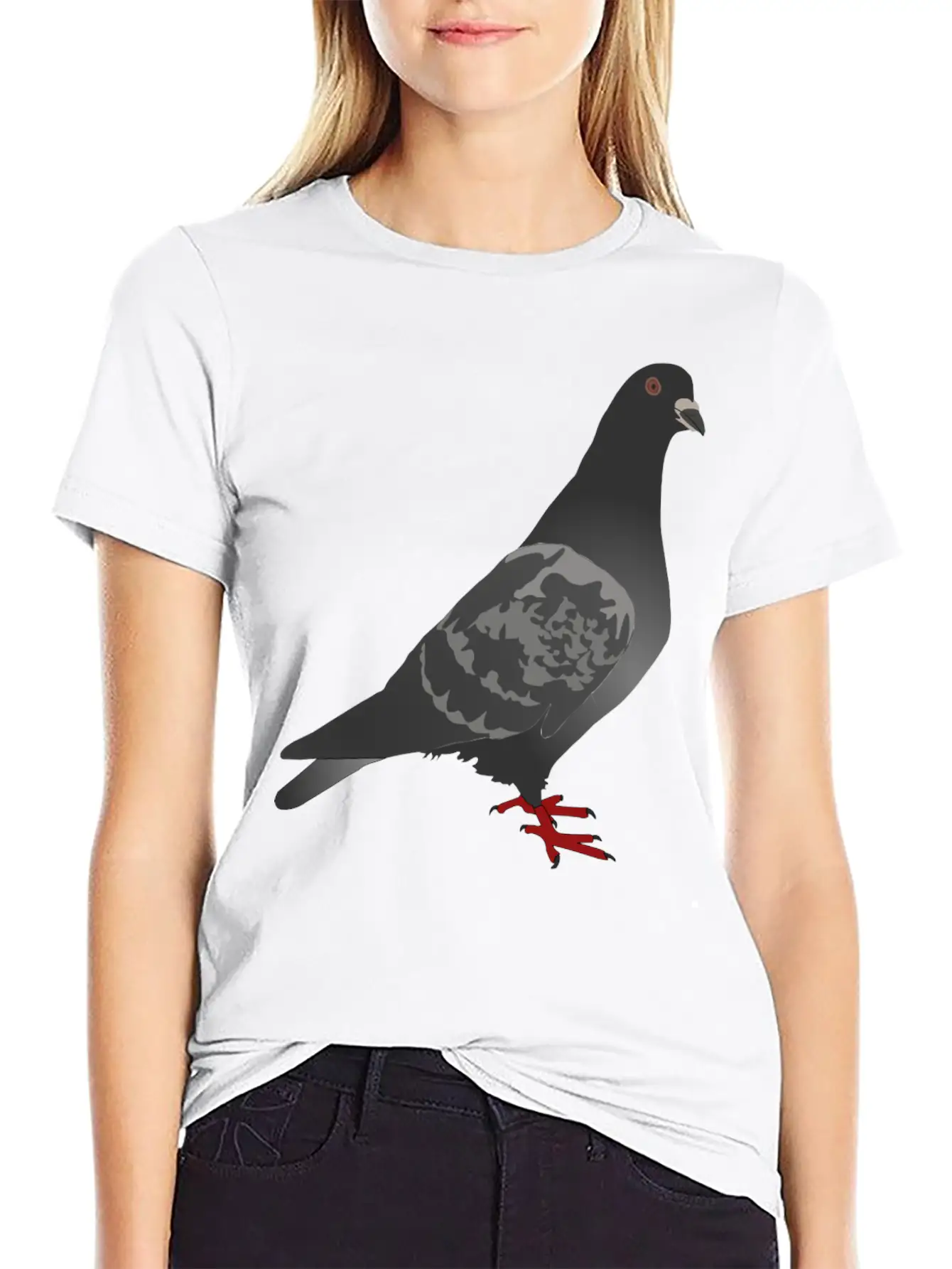 Dove142 Timeless Short Sleeve Tee – Comfy And Minimalist Design