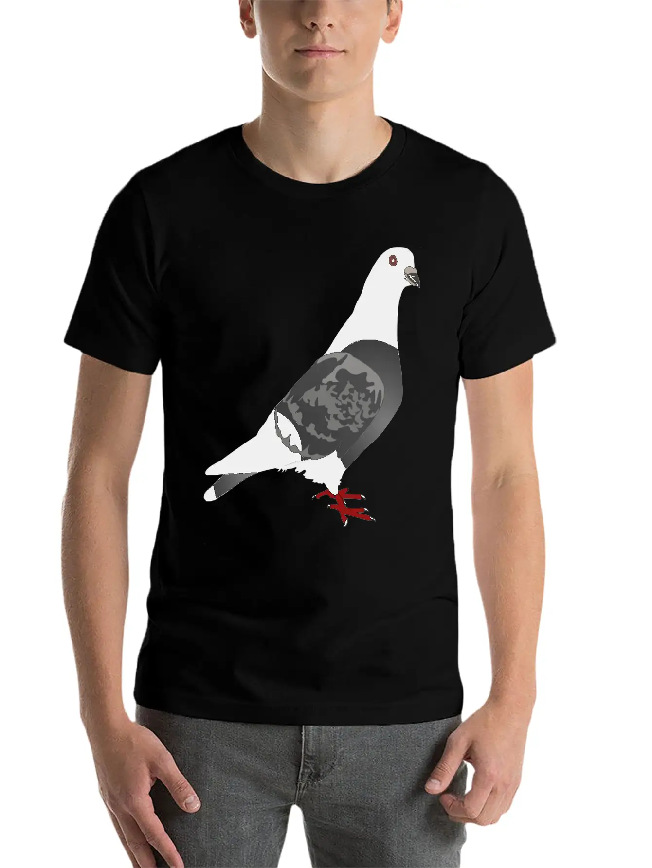 Dove142 Timeless Short Sleeve Tee – Comfy And Minimalist Design