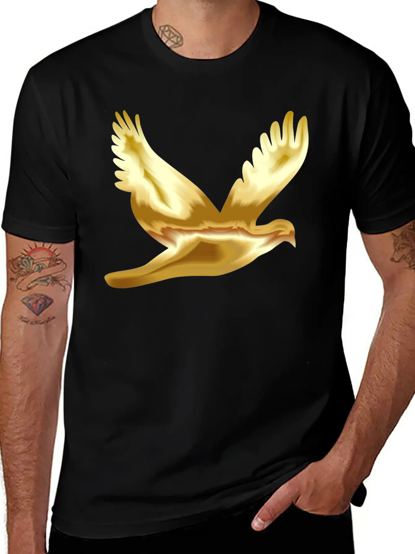 Dove96 Unisex Short Sleeve Soft Cotton T-Shirt – Casual Everyday Wear