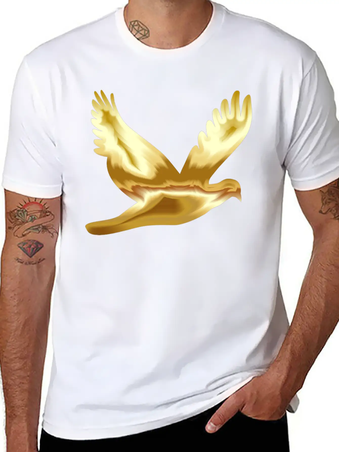 Dove96 Unisex Short Sleeve Soft Cotton T-Shirt – Casual Everyday Wear