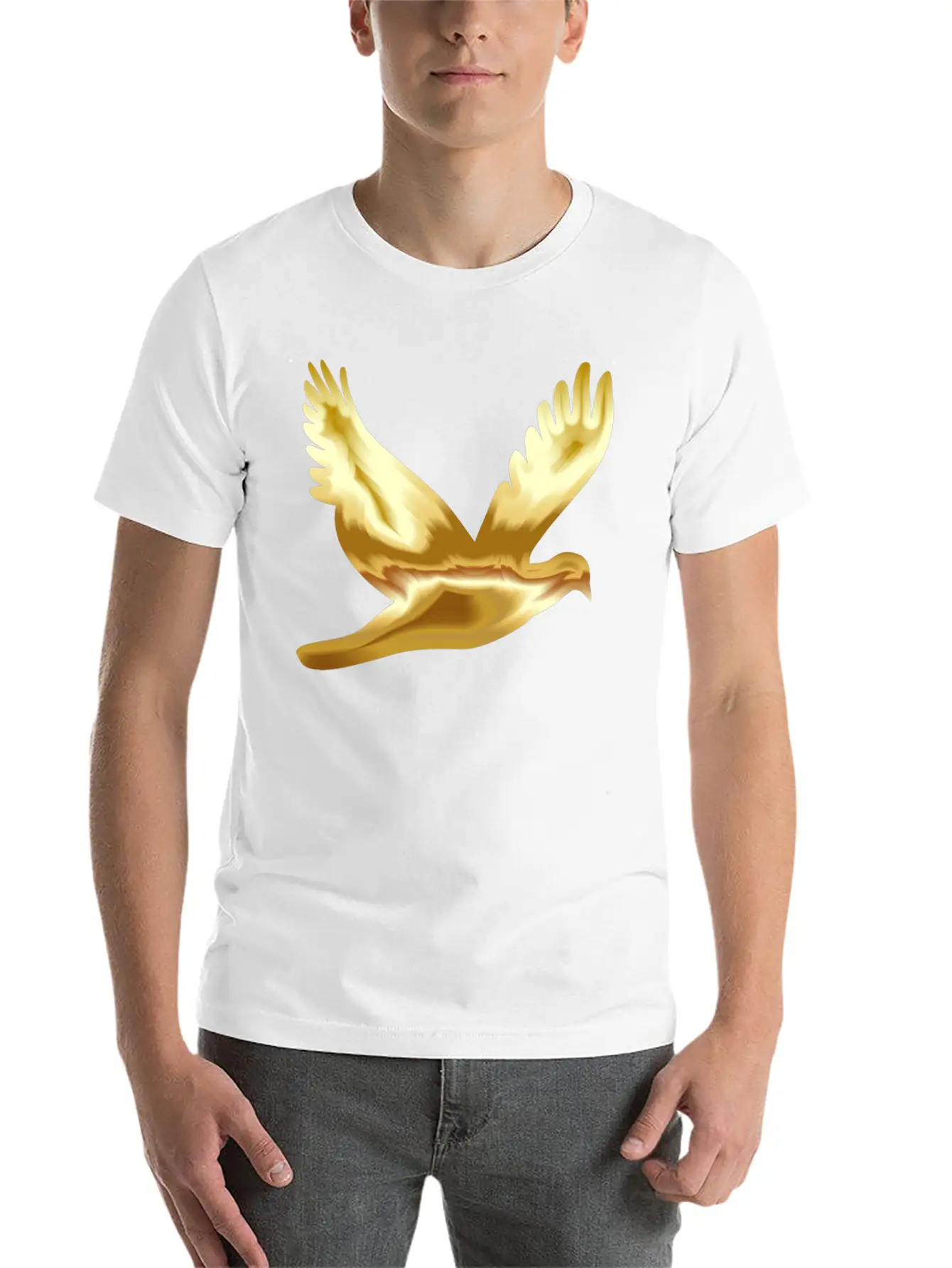 Dove96 Unisex Short Sleeve Soft Cotton T-Shirt – Casual Everyday Wear