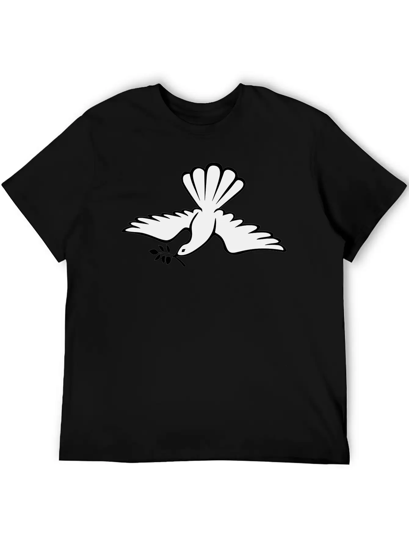 Doves Comfortable Minimalist Graphic Tee – Summer Style Essential