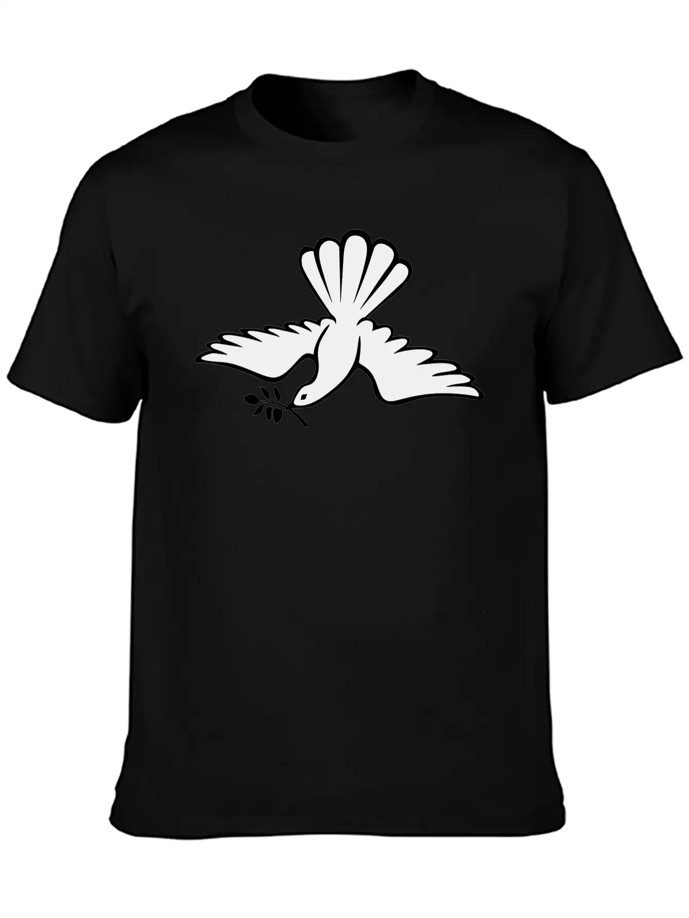 Doves Comfortable Minimalist Graphic Tee – Summer Style Essential