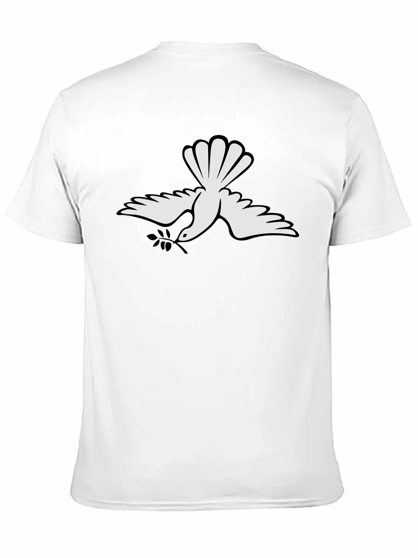 Doves Comfortable Minimalist Graphic Tee – Summer Style Essential