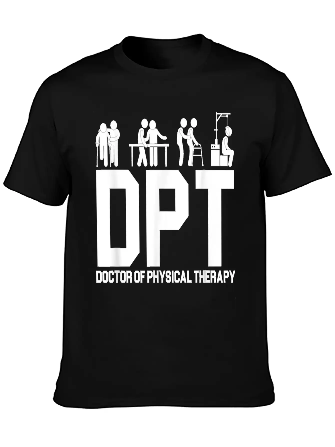 DPT Doctor Of Physical Therapy Physiotherapy Stylish Everyday T-Shirt – Unisex Basic Cotton Tee