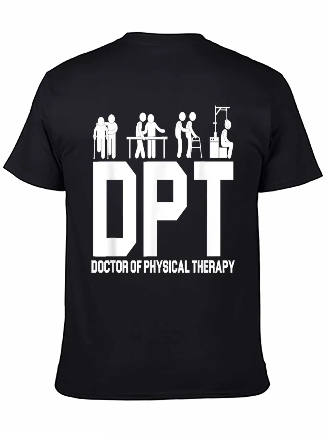 DPT Doctor Of Physical Therapy Physiotherapy Stylish Everyday T-Shirt – Unisex Basic Cotton Tee