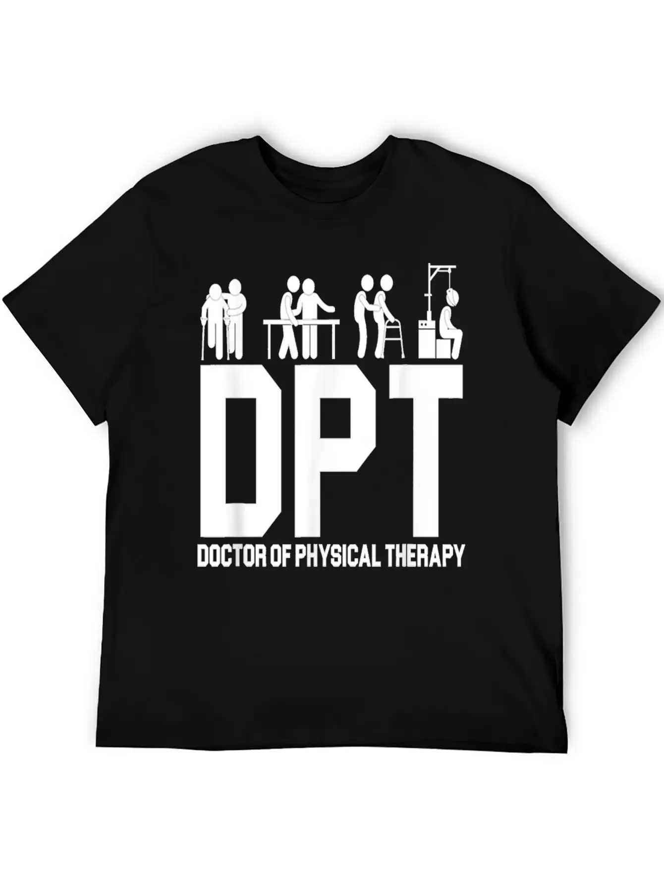 DPT Doctor Of Physical Therapy Physiotherapy Stylish Everyday T-Shirt – Unisex Basic Cotton Tee