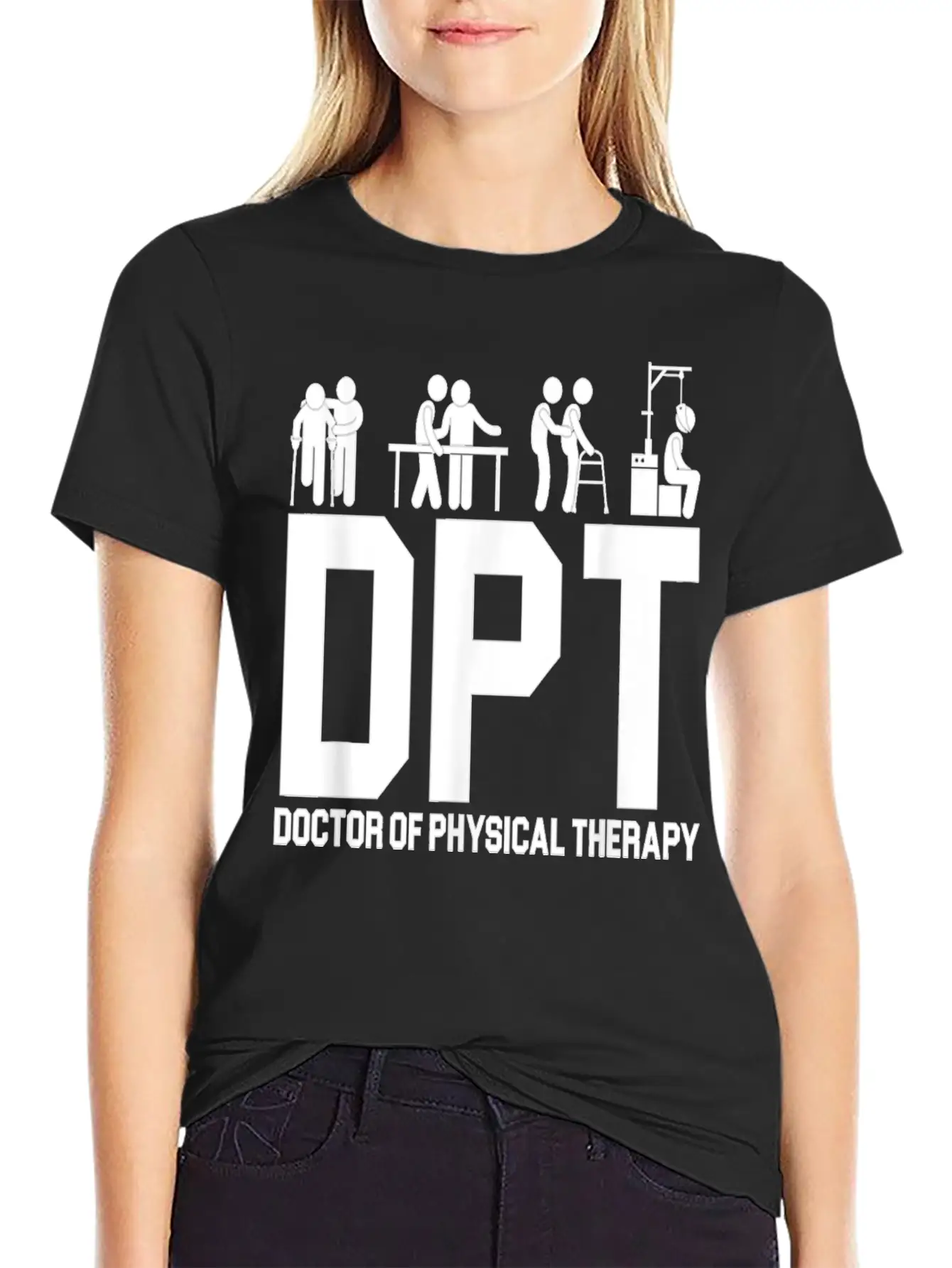 DPT Doctor Of Physical Therapy Physiotherapy Stylish Everyday T-Shirt – Unisex Basic Cotton Tee