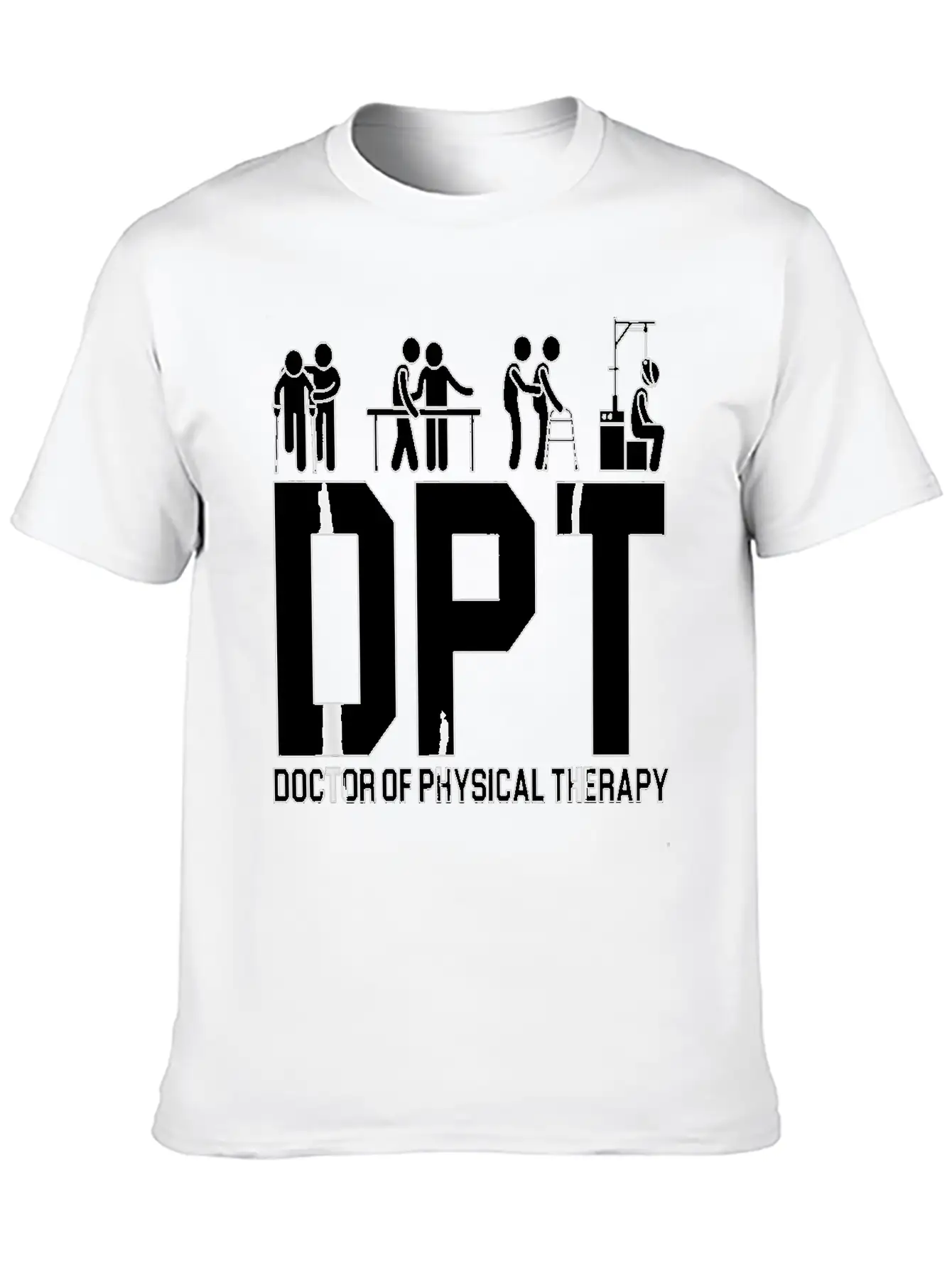 DPT Doctor Of Physical Therapy Physiotherapy Stylish Everyday T-Shirt – Unisex Basic Cotton Tee