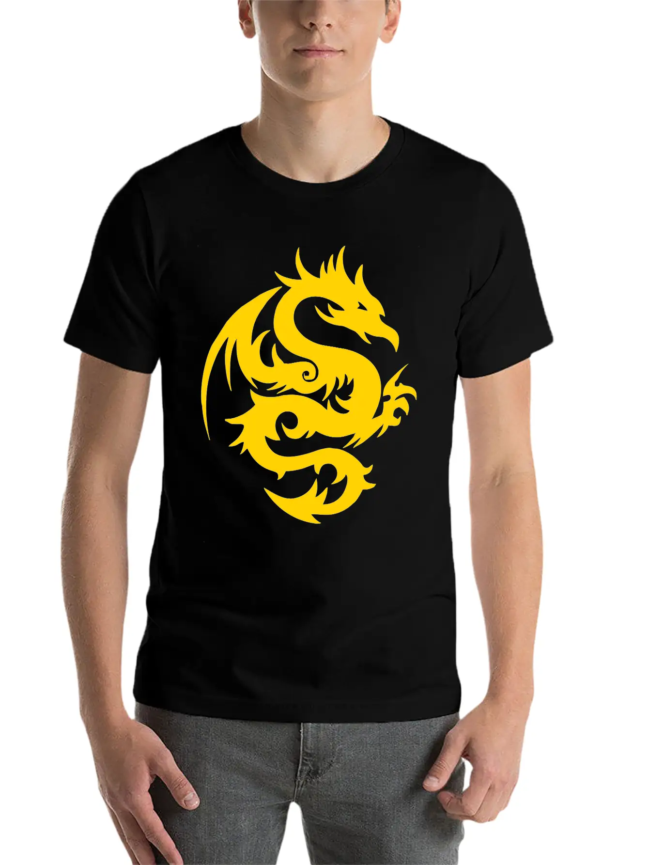 Dragon 2 Basic Graphic T-Shirt – Daily Comfort In Soft Cotton