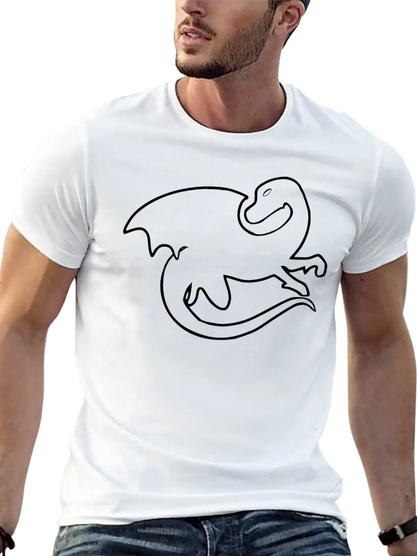 Dragon Timeless Short Sleeve Tee – Comfy And Minimalist Design
