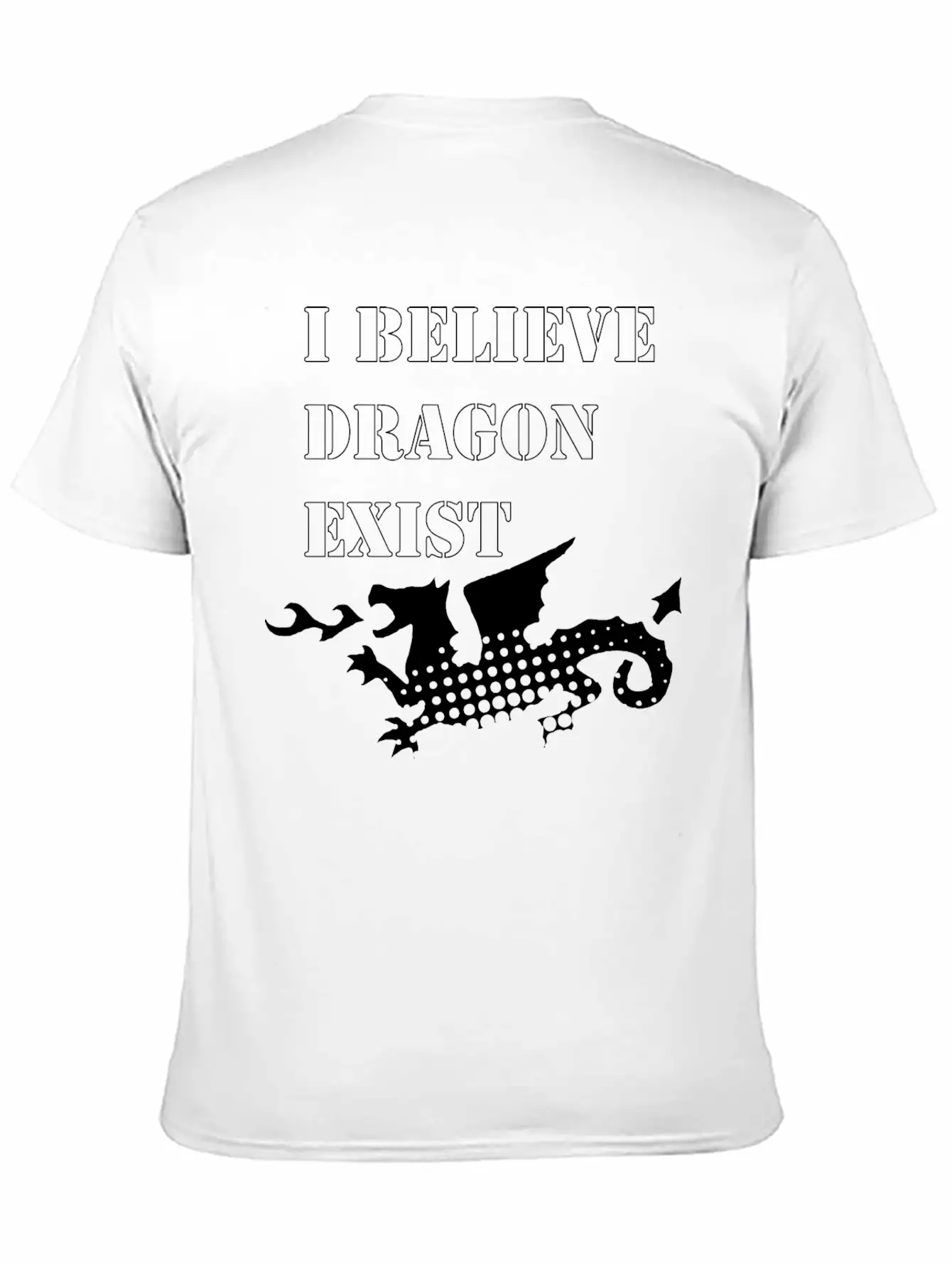 Dragon Unisex Short Sleeve Soft Cotton T-Shirt – Casual Everyday Wear