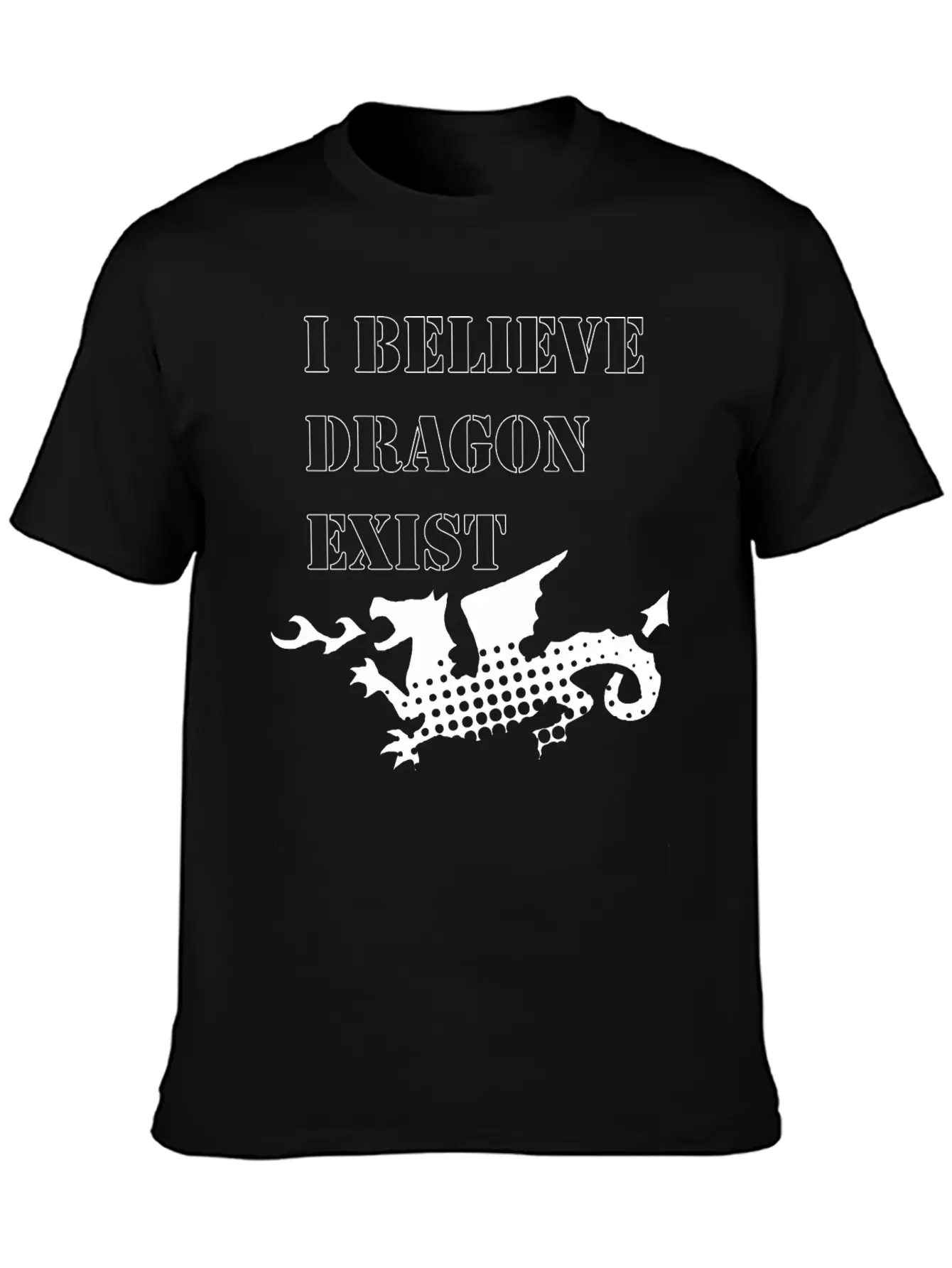 Dragon Unisex Short Sleeve Soft Cotton T-Shirt – Casual Everyday Wear