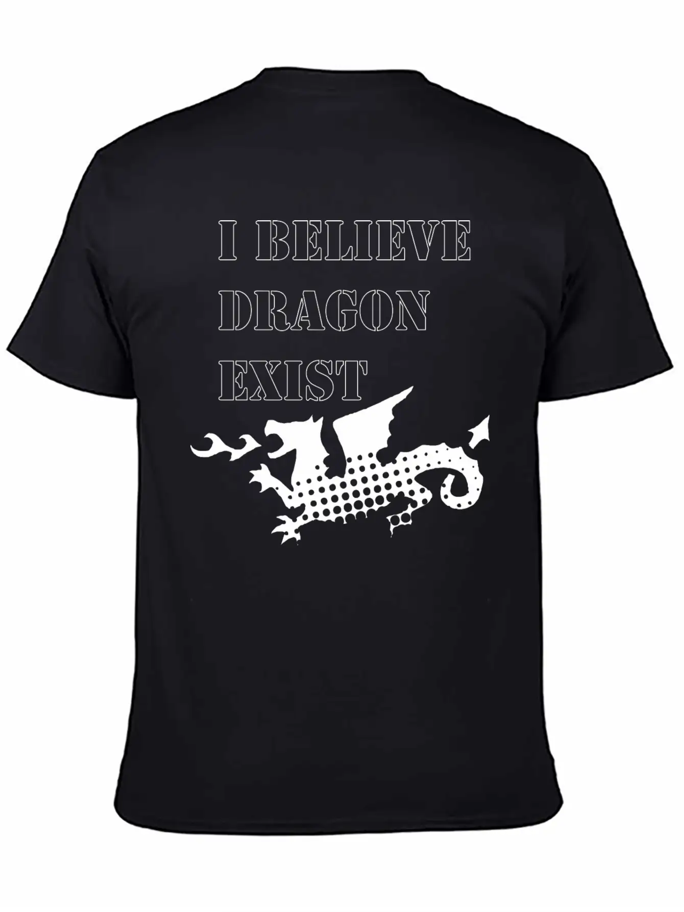 Dragon Unisex Short Sleeve Soft Cotton T-Shirt – Casual Everyday Wear