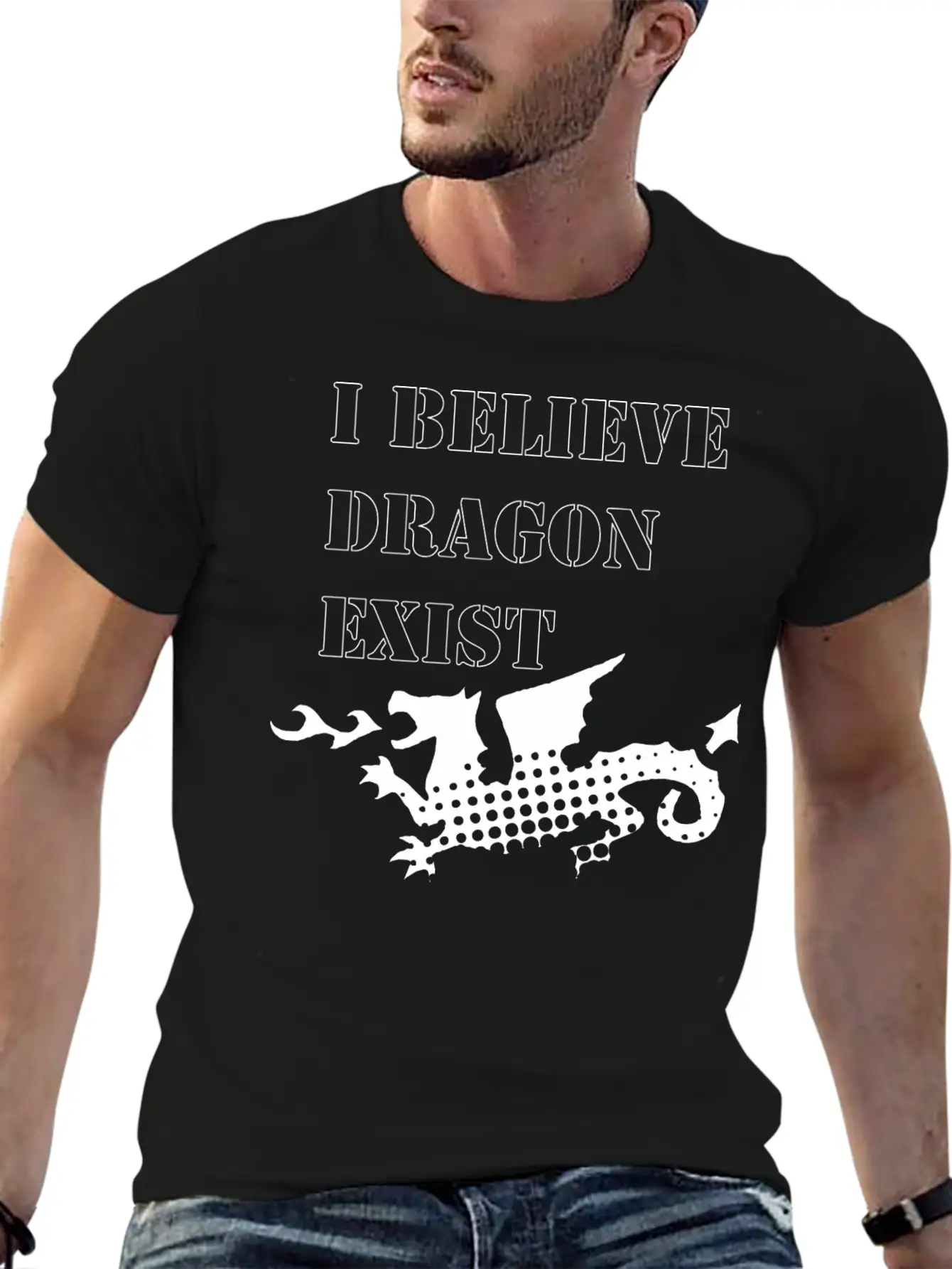 Dragon Unisex Short Sleeve Soft Cotton T-Shirt – Casual Everyday Wear