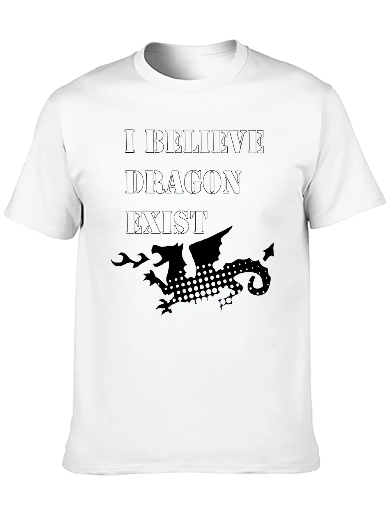 Dragon Unisex Short Sleeve Soft Cotton T-Shirt – Casual Everyday Wear