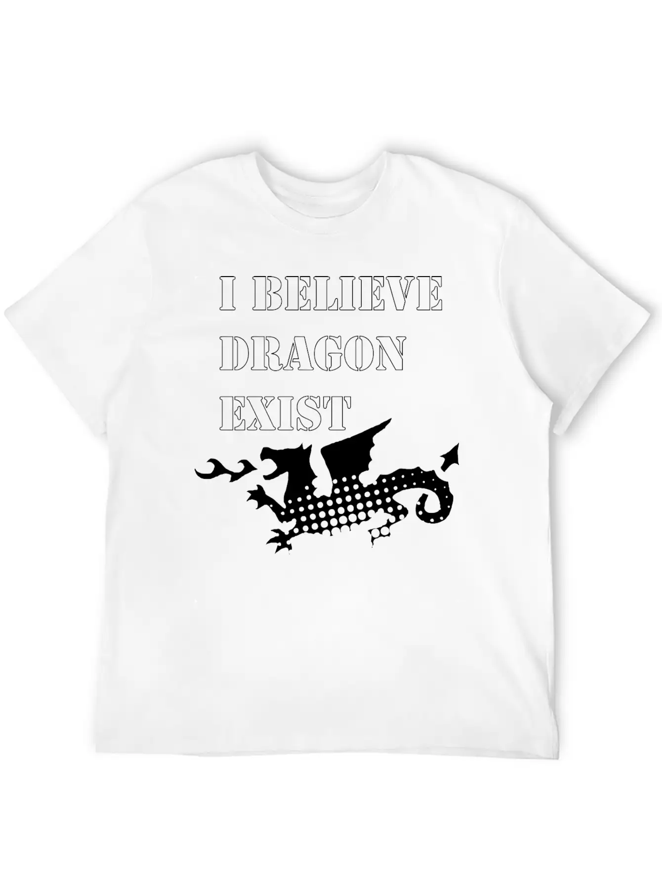 Dragon Unisex Short Sleeve Soft Cotton T-Shirt – Casual Everyday Wear