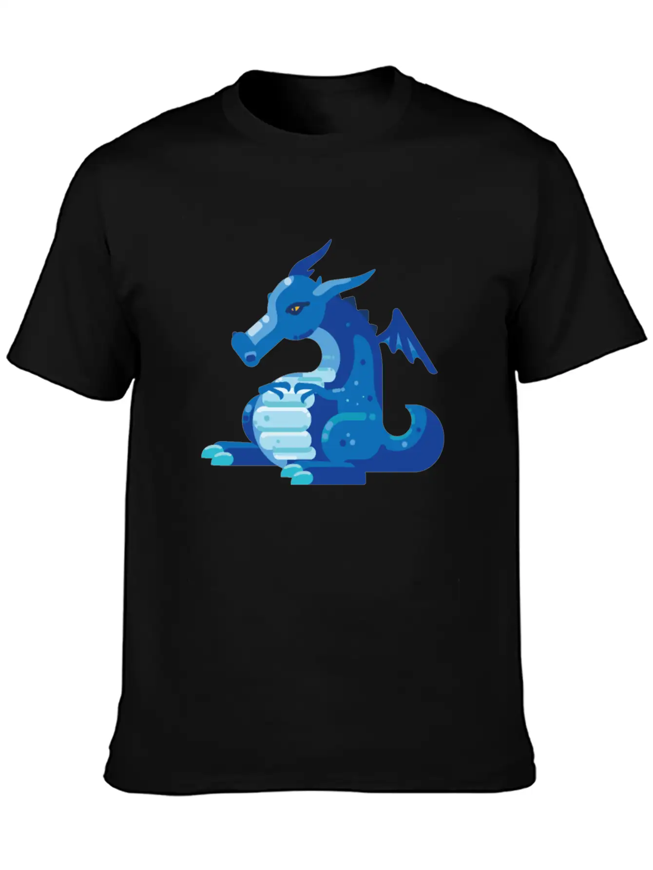 Dragon Wyvern Frost Ice Crystal Winter Fat Gift Essential Unisex Summer Tee – Soft Cotton Casual Fit