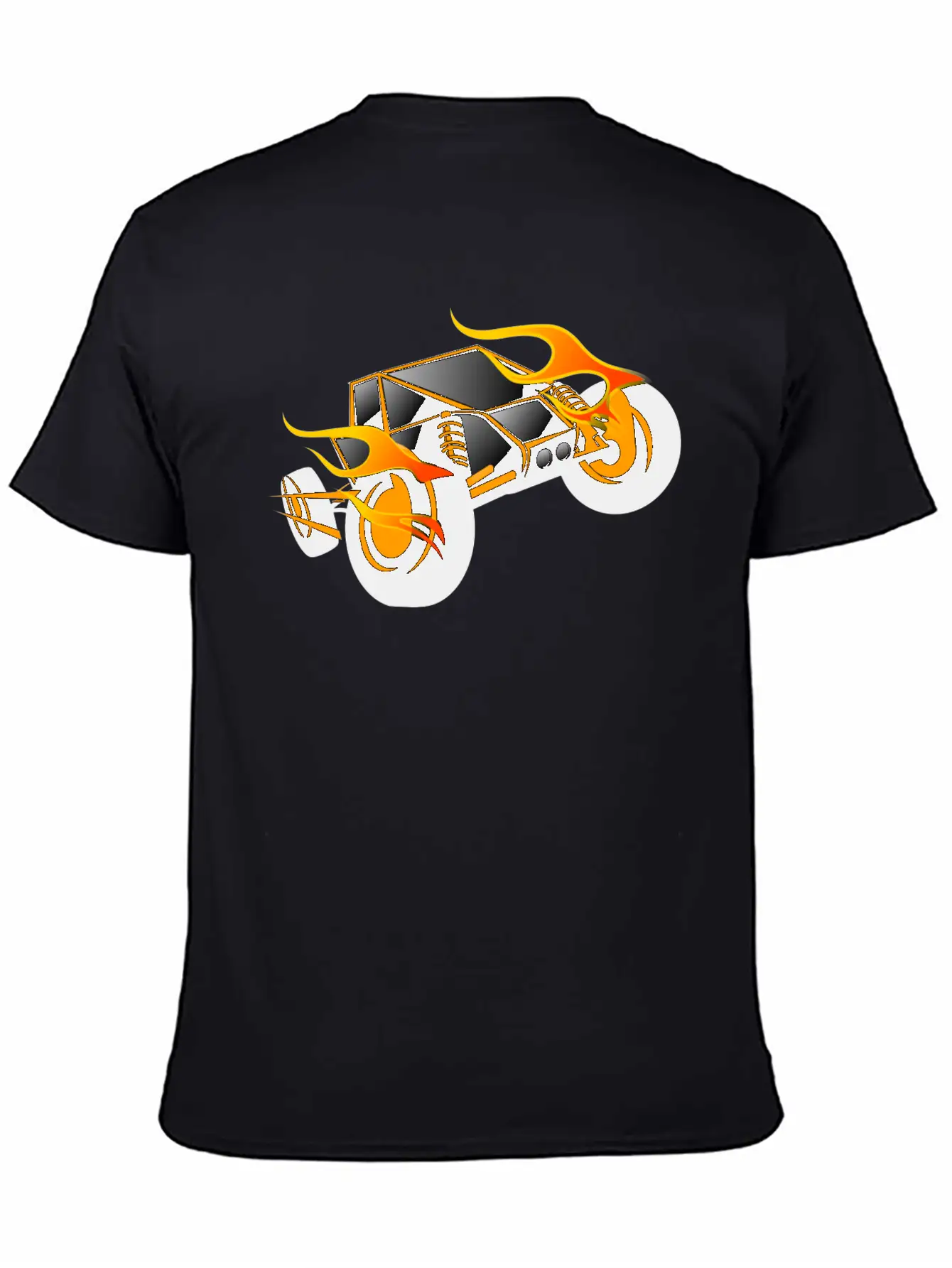 Dragster Racer Automotive Car Automobil Rennwagen4 Unisex Short Sleeve Soft Cotton T-Shirt – Casual Everyday Wear