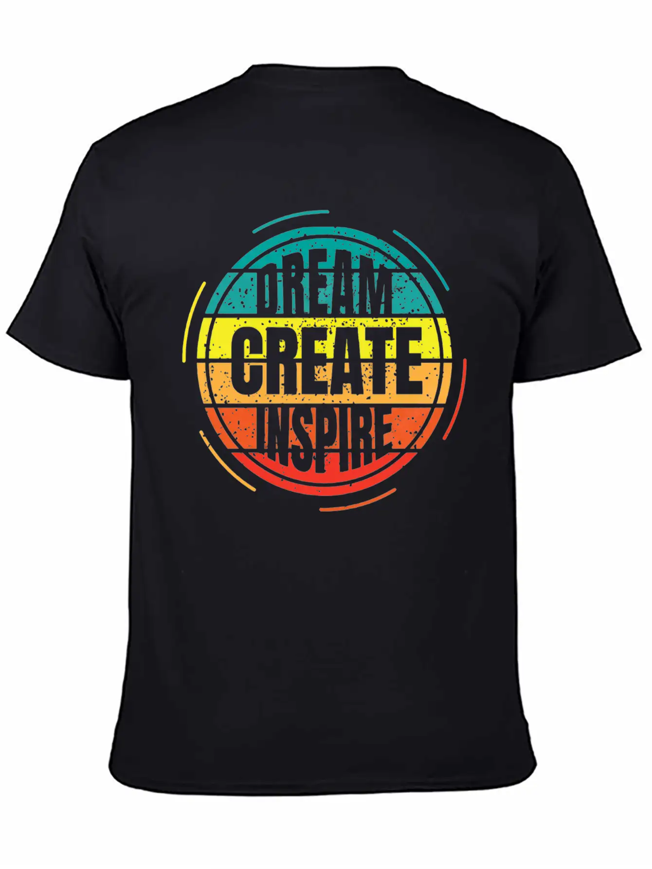 Dream Creates Inspiration Essential Unisex Summer Tee – Soft Cotton Casual Fit
