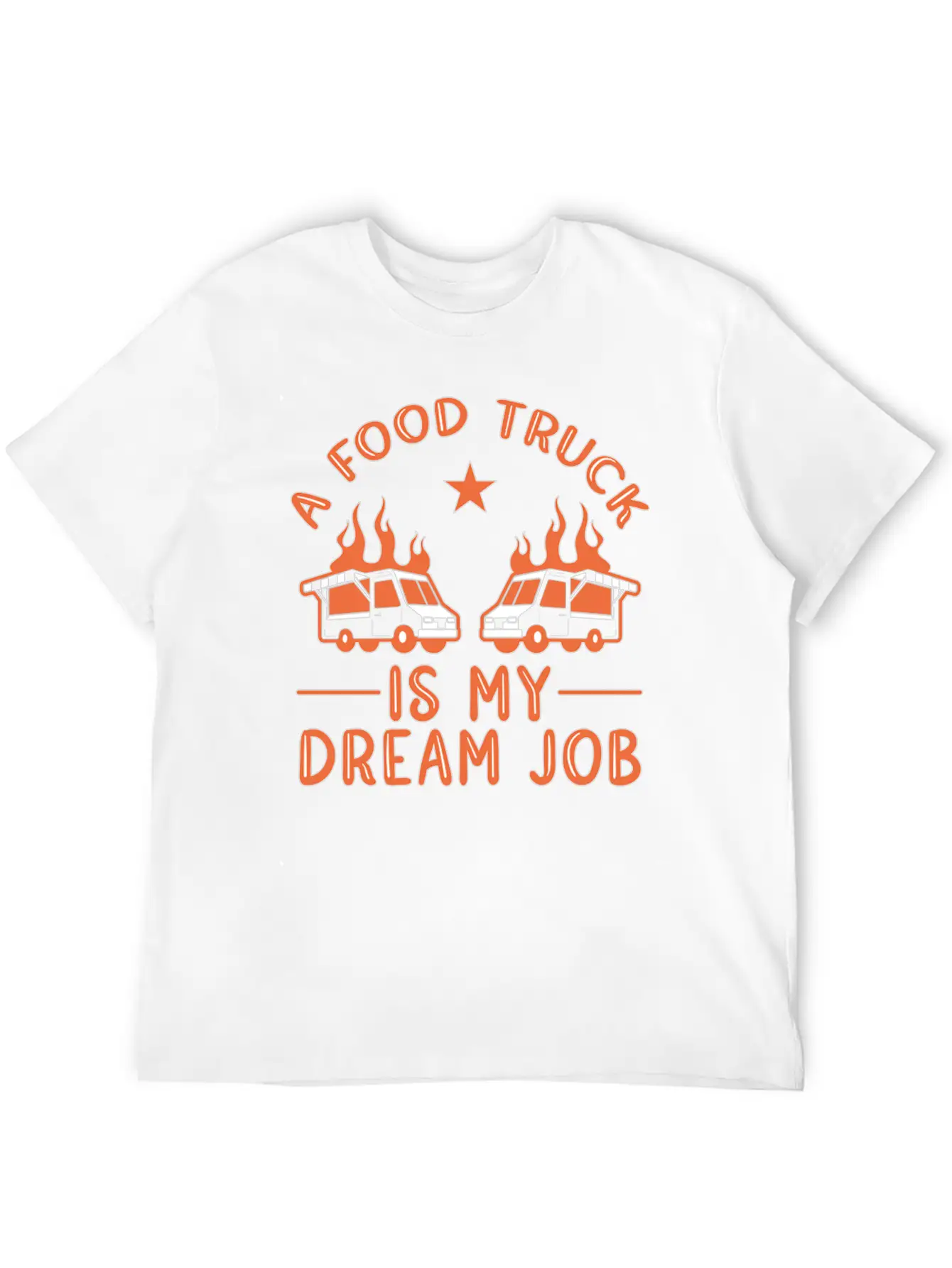 Dream Job Food Truck Stylish Everyday T-Shirt – Unisex Basic Cotton Tee