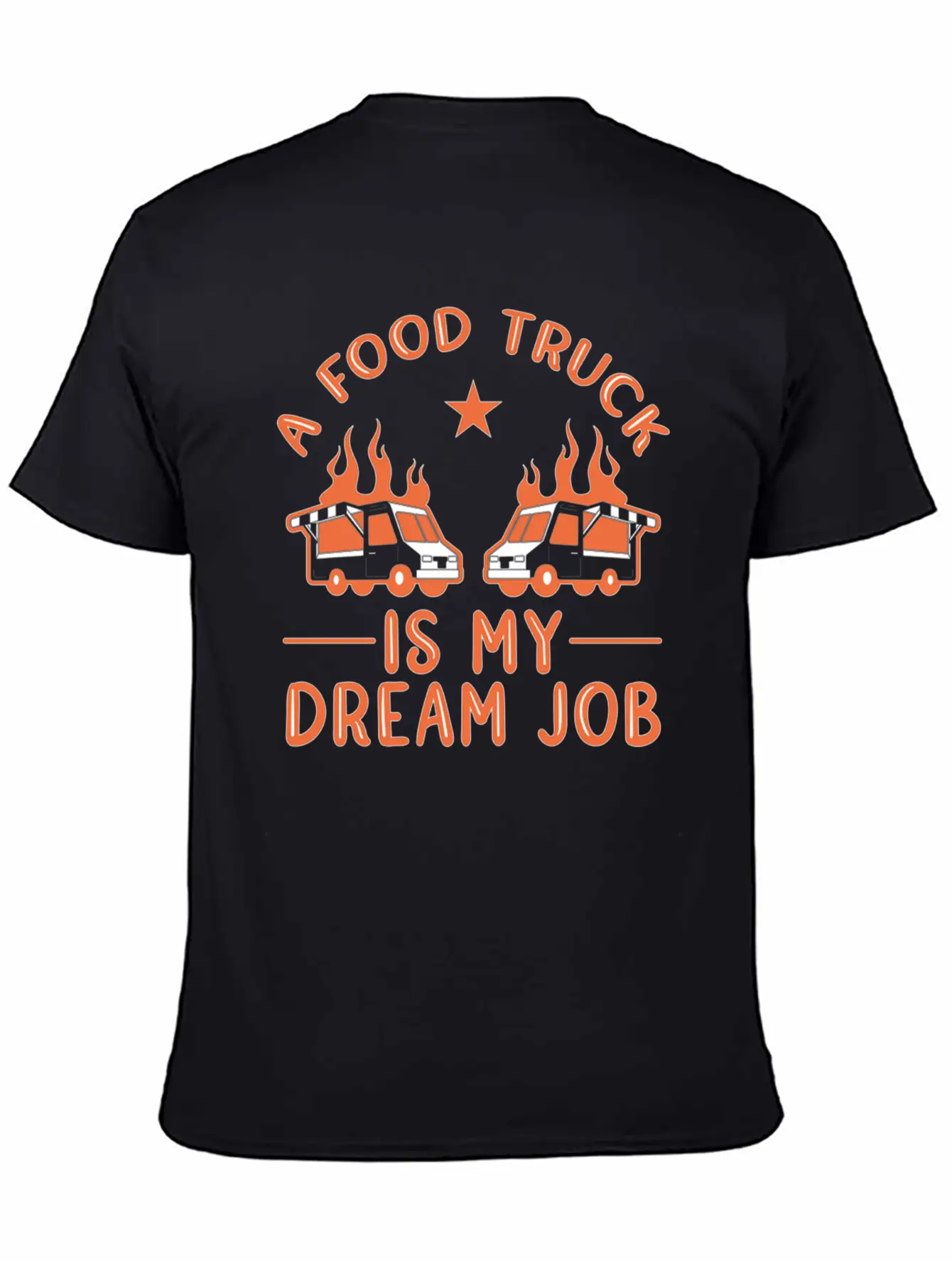 Dream Job Food Truck Stylish Everyday T-Shirt – Unisex Basic Cotton Tee