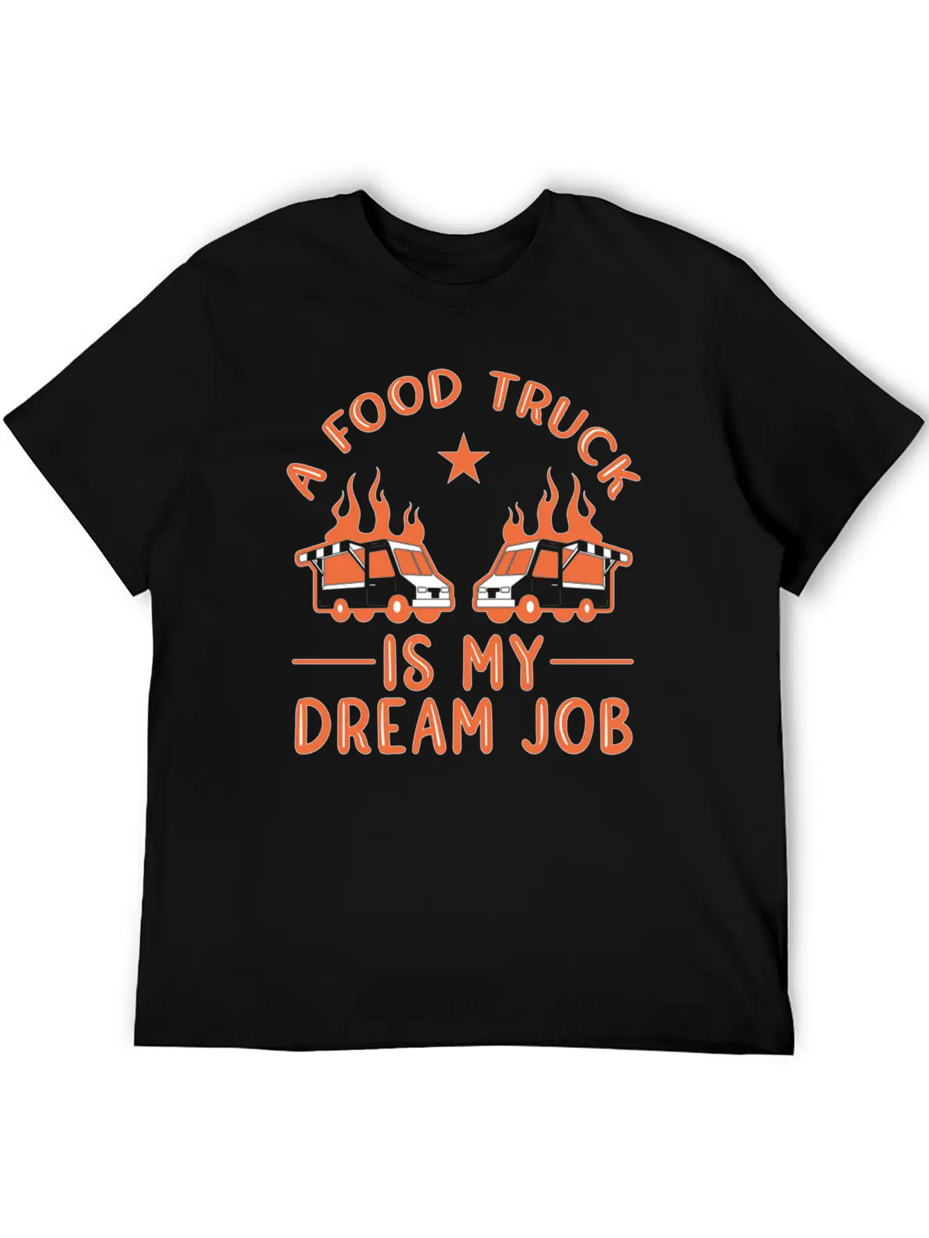 Dream Job Food Truck Stylish Everyday T-Shirt – Unisex Basic Cotton Tee