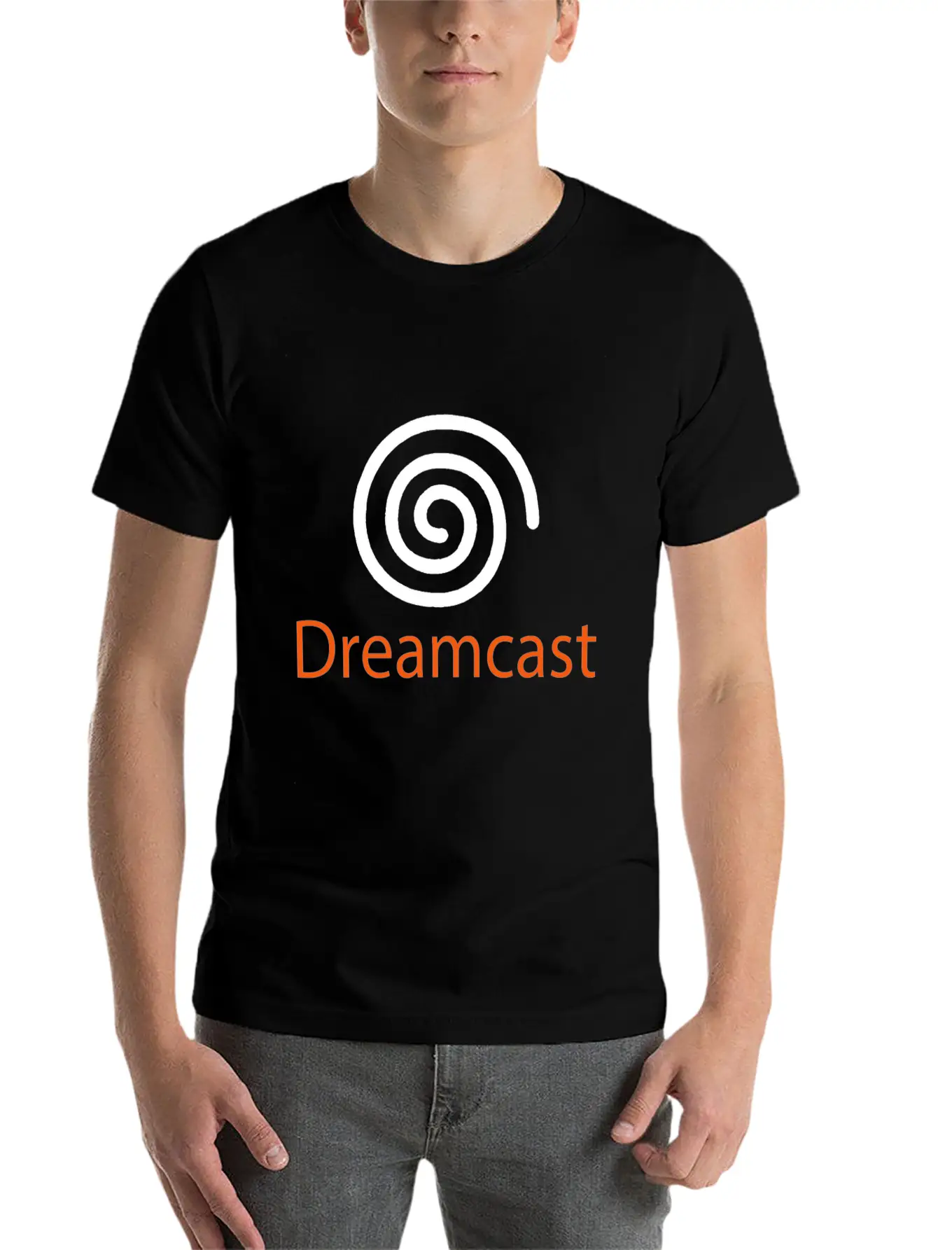 DREAMCAST Cool Retro SEGA Video Game Logo Game Basic Graphic T-Shirt – Daily Comfort In Soft Cotton