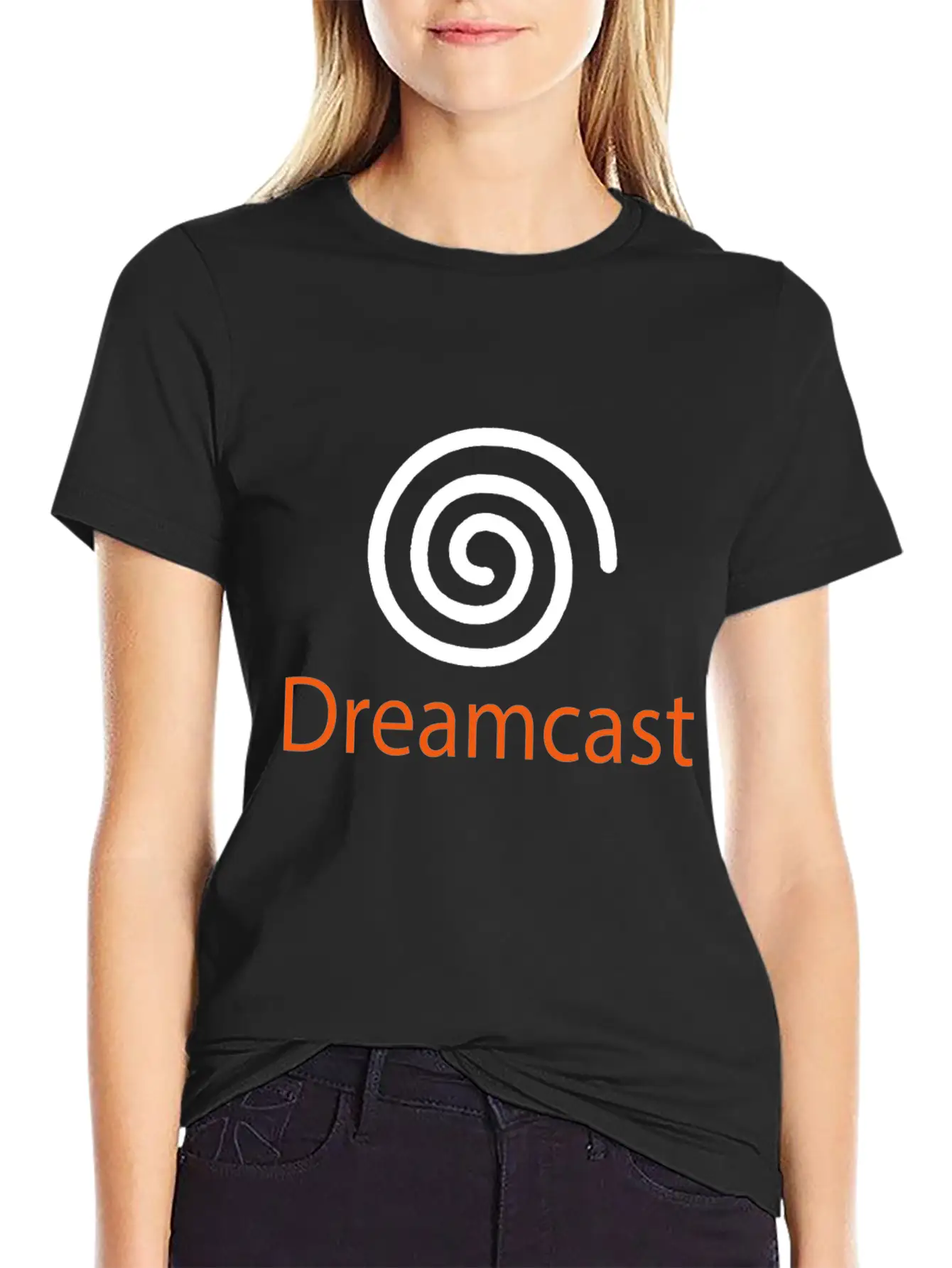DREAMCAST Cool Retro SEGA Video Game Logo Game Basic Graphic T-Shirt – Daily Comfort In Soft Cotton