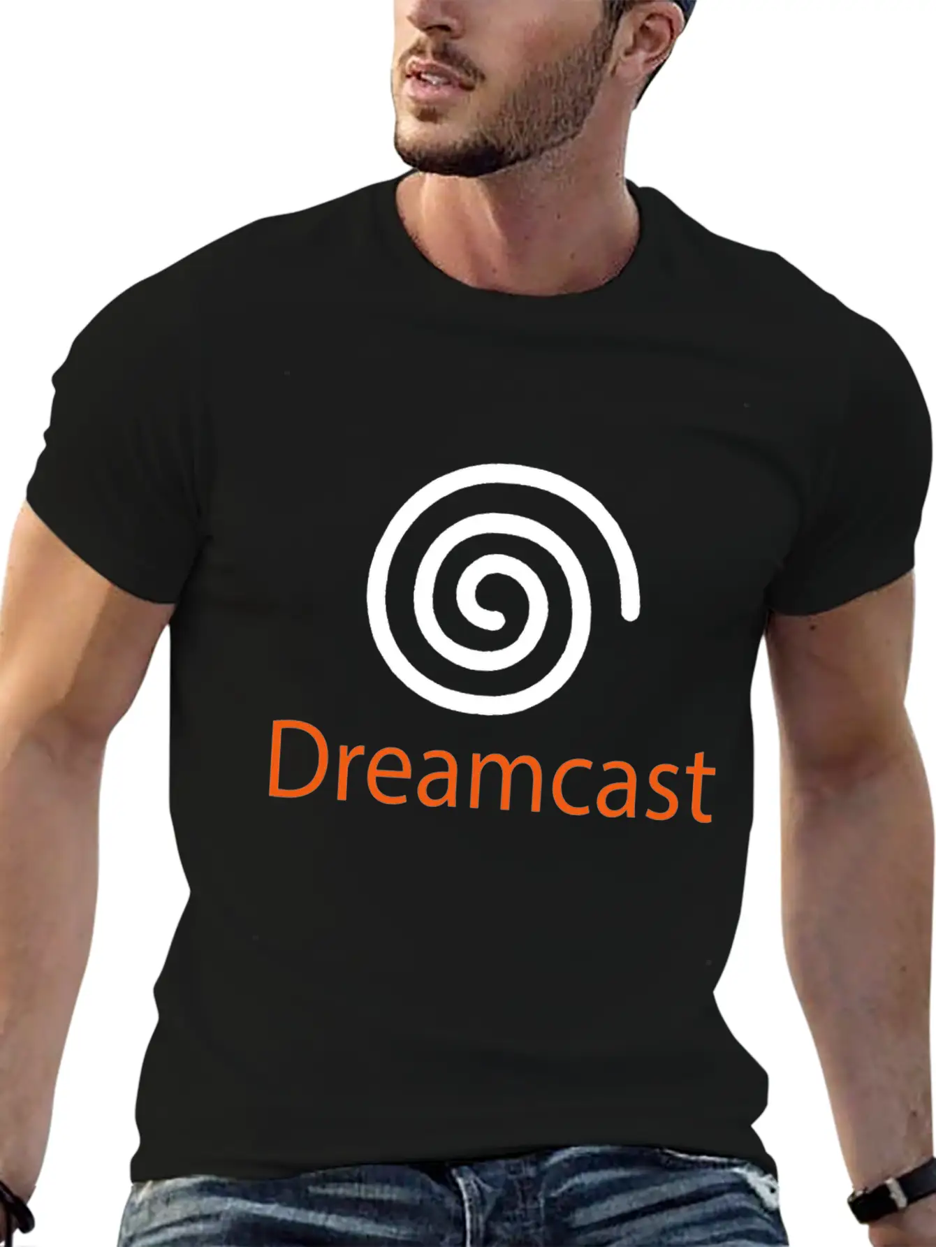 DREAMCAST Cool Retro SEGA Video Game Logo Game Basic Graphic T-Shirt – Daily Comfort In Soft Cotton