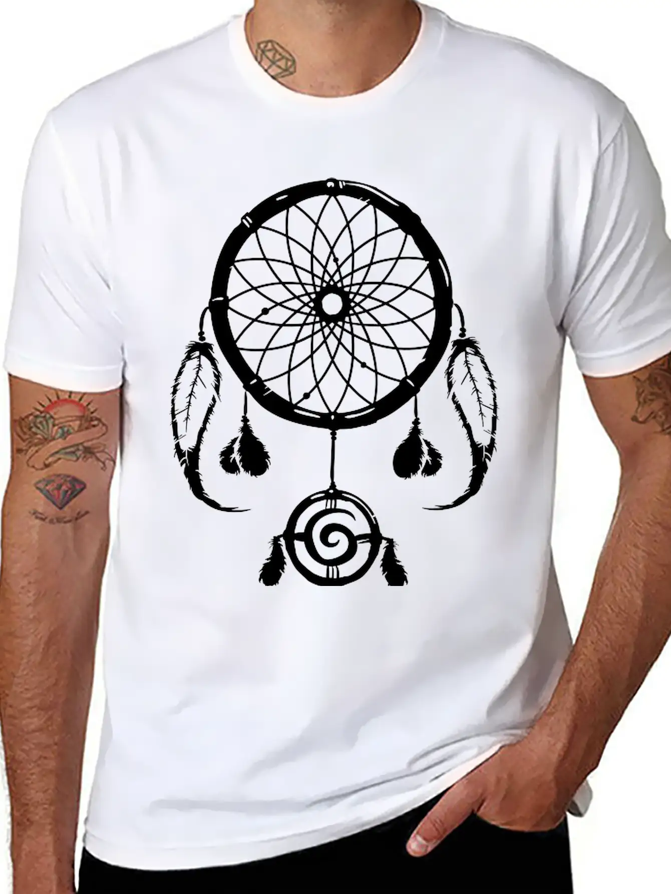 Dreamcatcher Essential Unisex Summer Tee – Soft Cotton Casual Fit