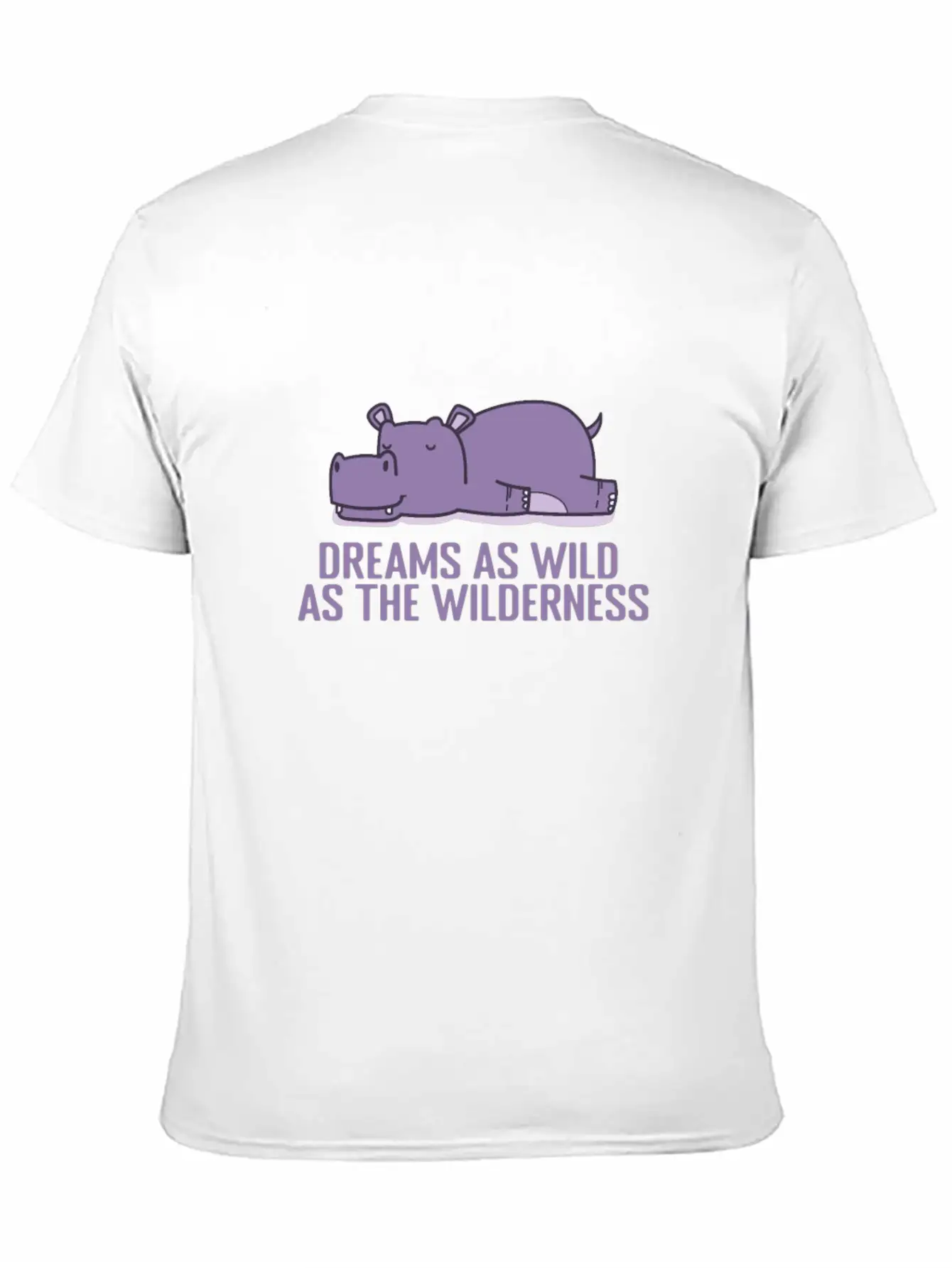 Dreams As Wild As The Wilderness Pajamas Comfortable Minimalist Graphic Tee – Summer Style Essential