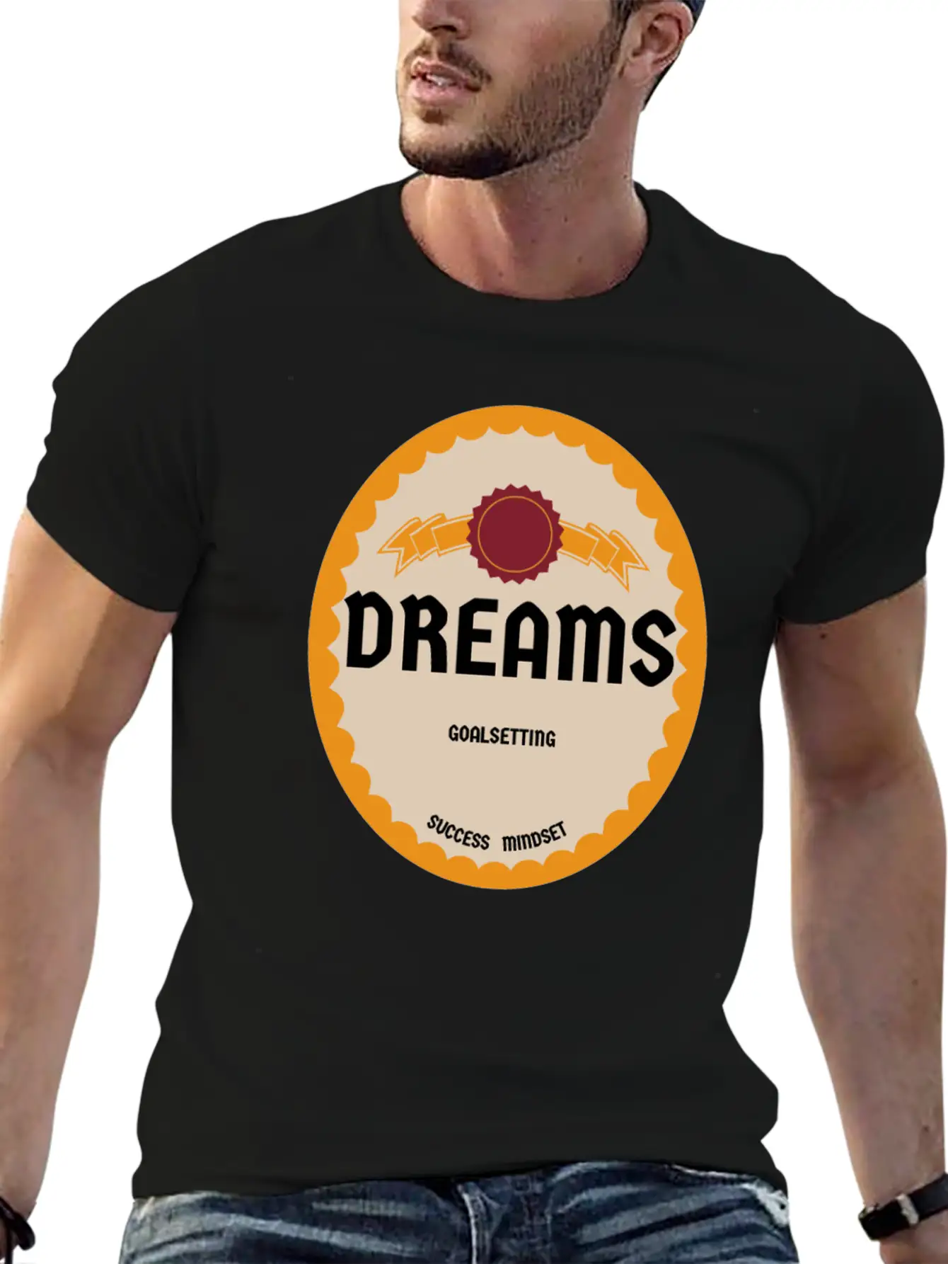 Dreams Motivation Success Tshirt Stylish Everyday T-Shirt – Unisex Basic Cotton Tee
