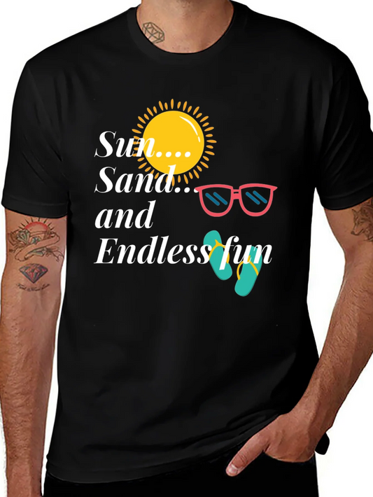 Sun Sand Endless Fun Graphic Tee