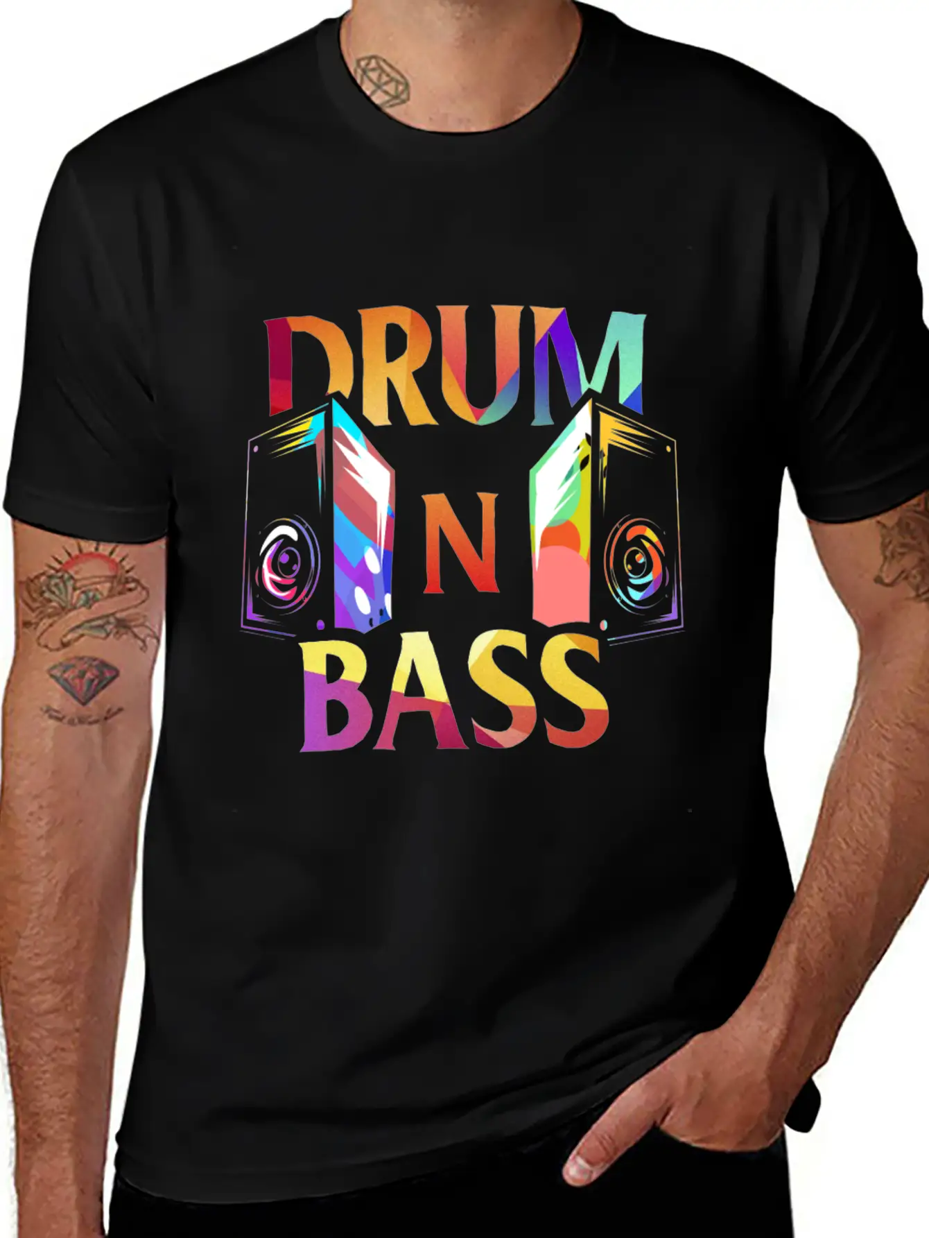 Drum N Bass Essential Unisex Summer Tee – Soft Cotton Casual Fit