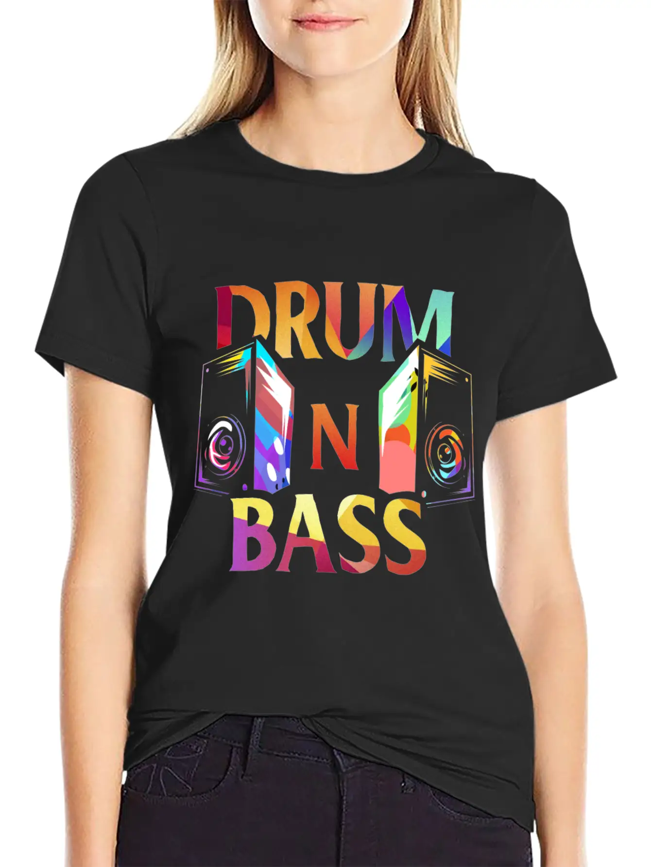 Drum N Bass Essential Unisex Summer Tee – Soft Cotton Casual Fit