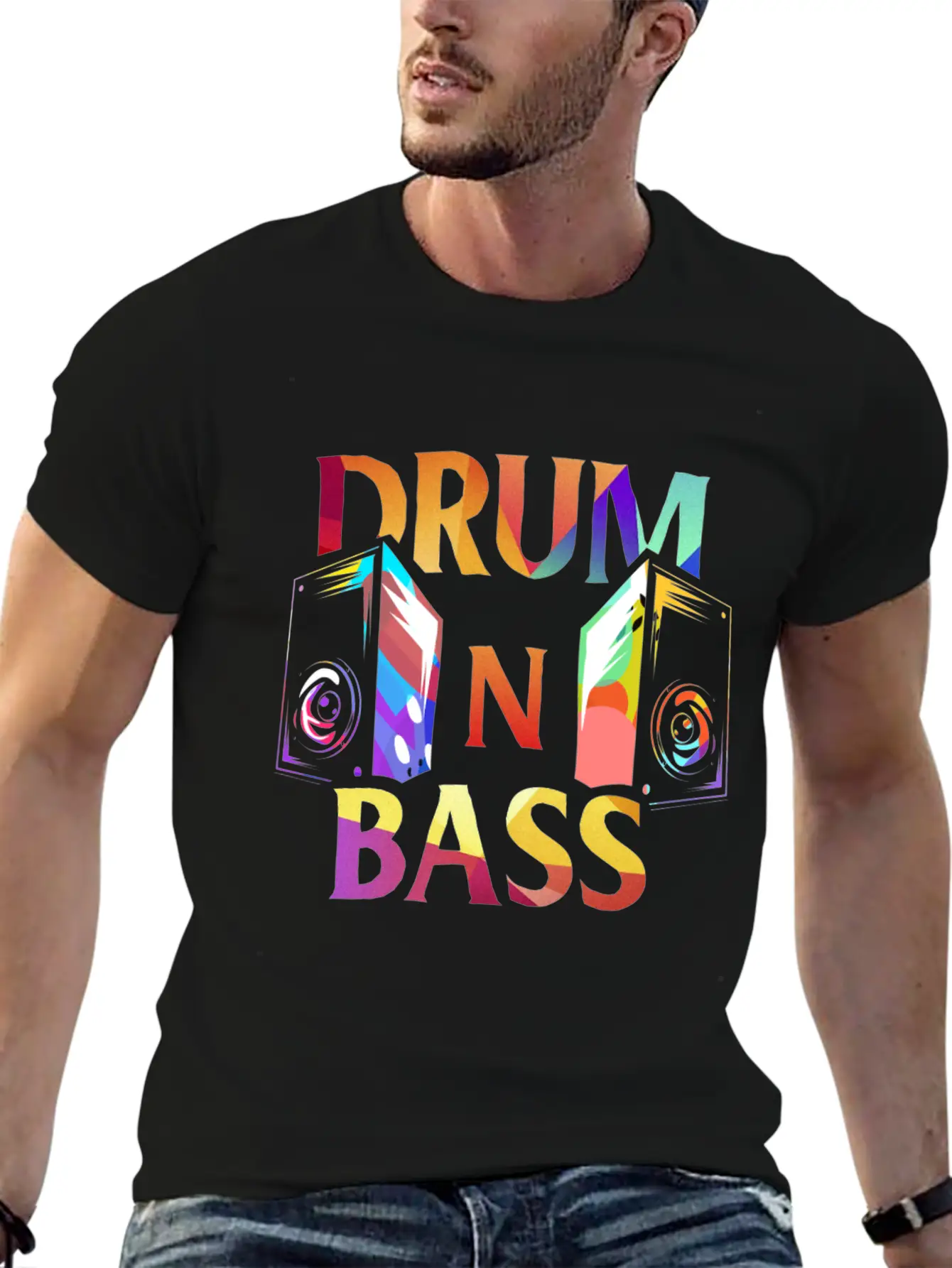 Drum N Bass Essential Unisex Summer Tee – Soft Cotton Casual Fit