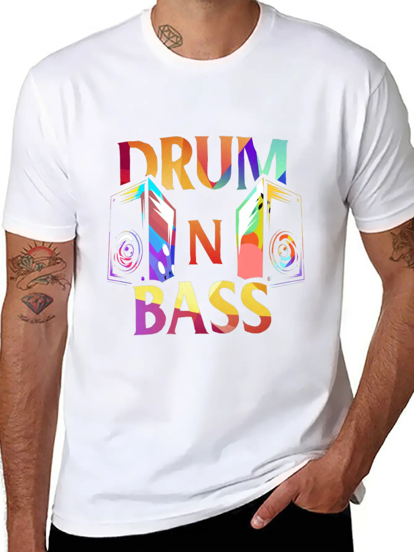 Drum N Bass Essential Unisex Summer Tee – Soft Cotton Casual Fit