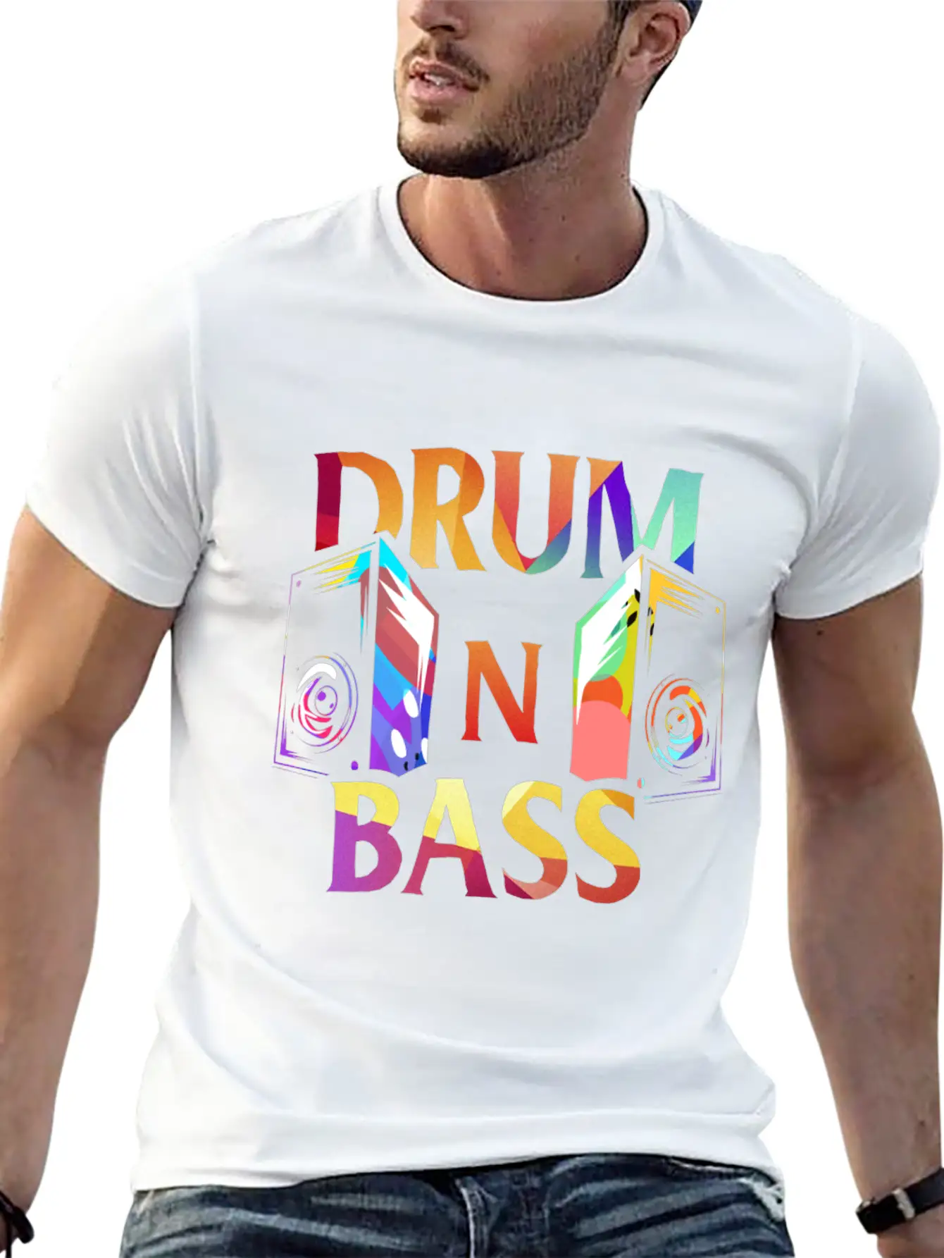 Drum N Bass Essential Unisex Summer Tee – Soft Cotton Casual Fit