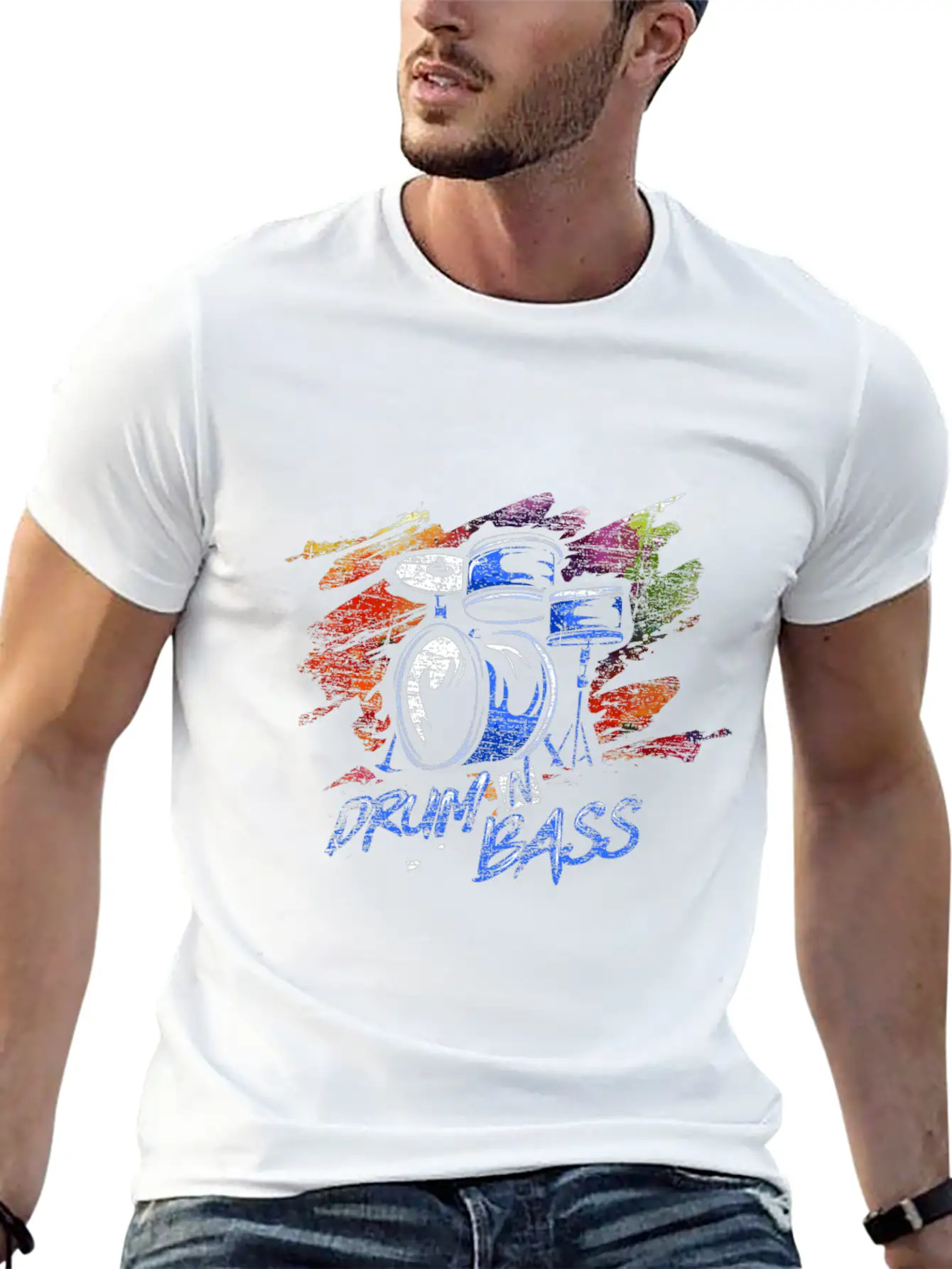 Drum N Bass Timeless Short Sleeve Tee – Comfy And Minimalist Design
